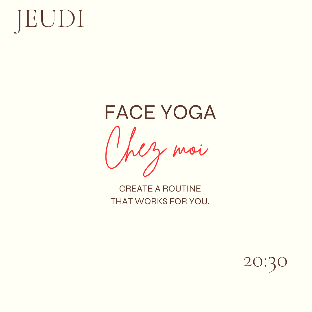 FACE YOGA CHEZ MOI