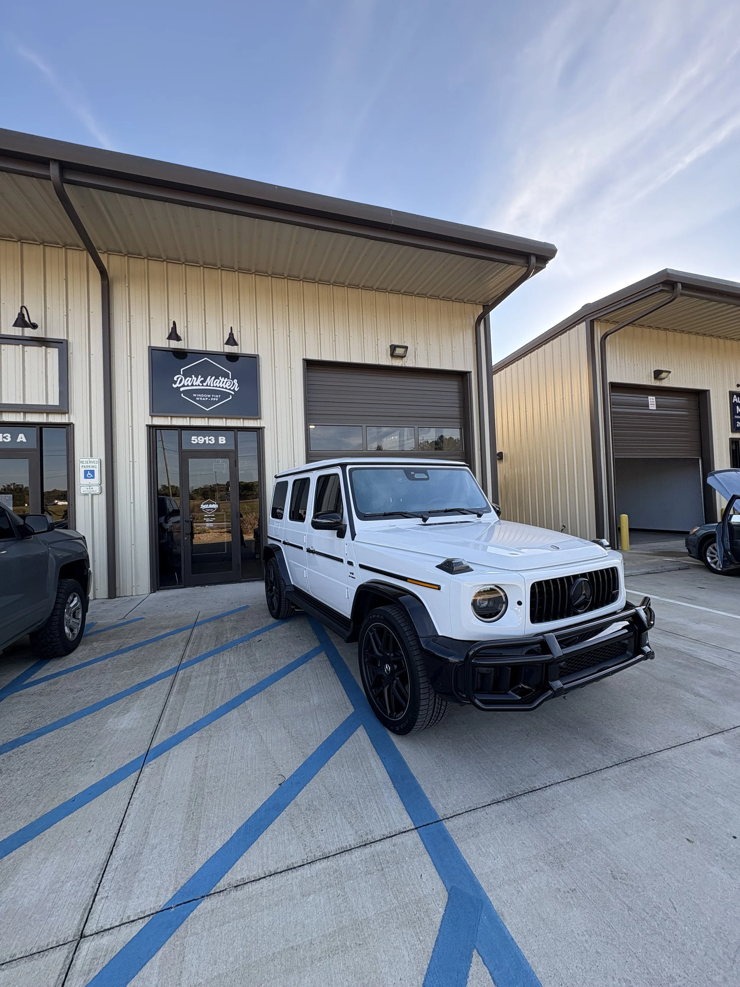 Window tint on a 2024 green Ford Bronco, offering style, privacy, and heat reduction
