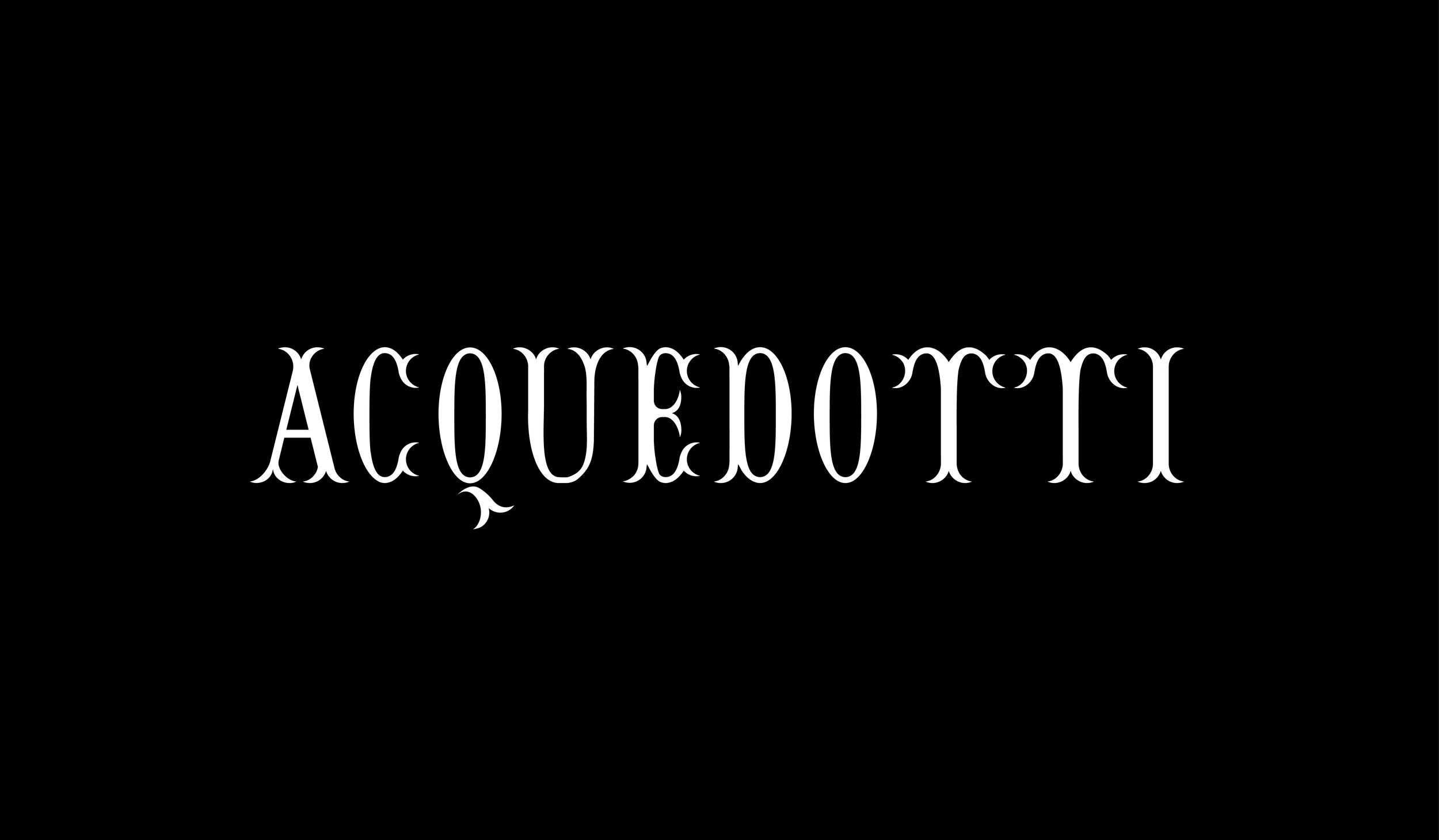 ACQUEDOTTI