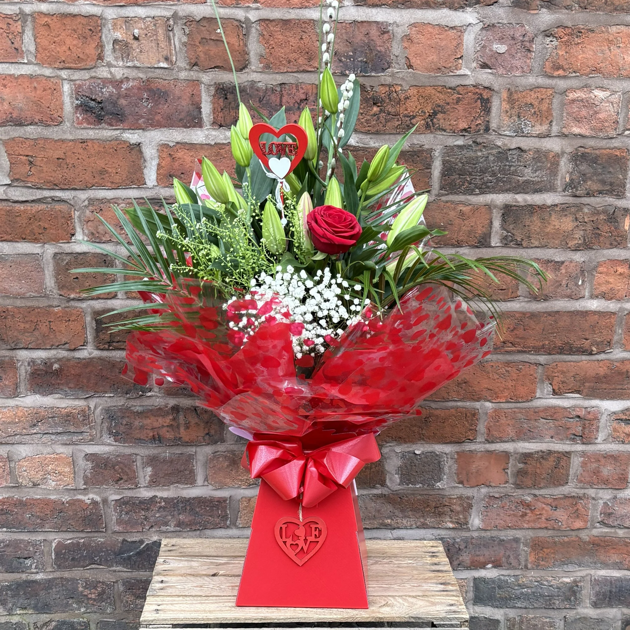 1x1 Valentines - Single Rose + Lillies Aqua Pack.jpg