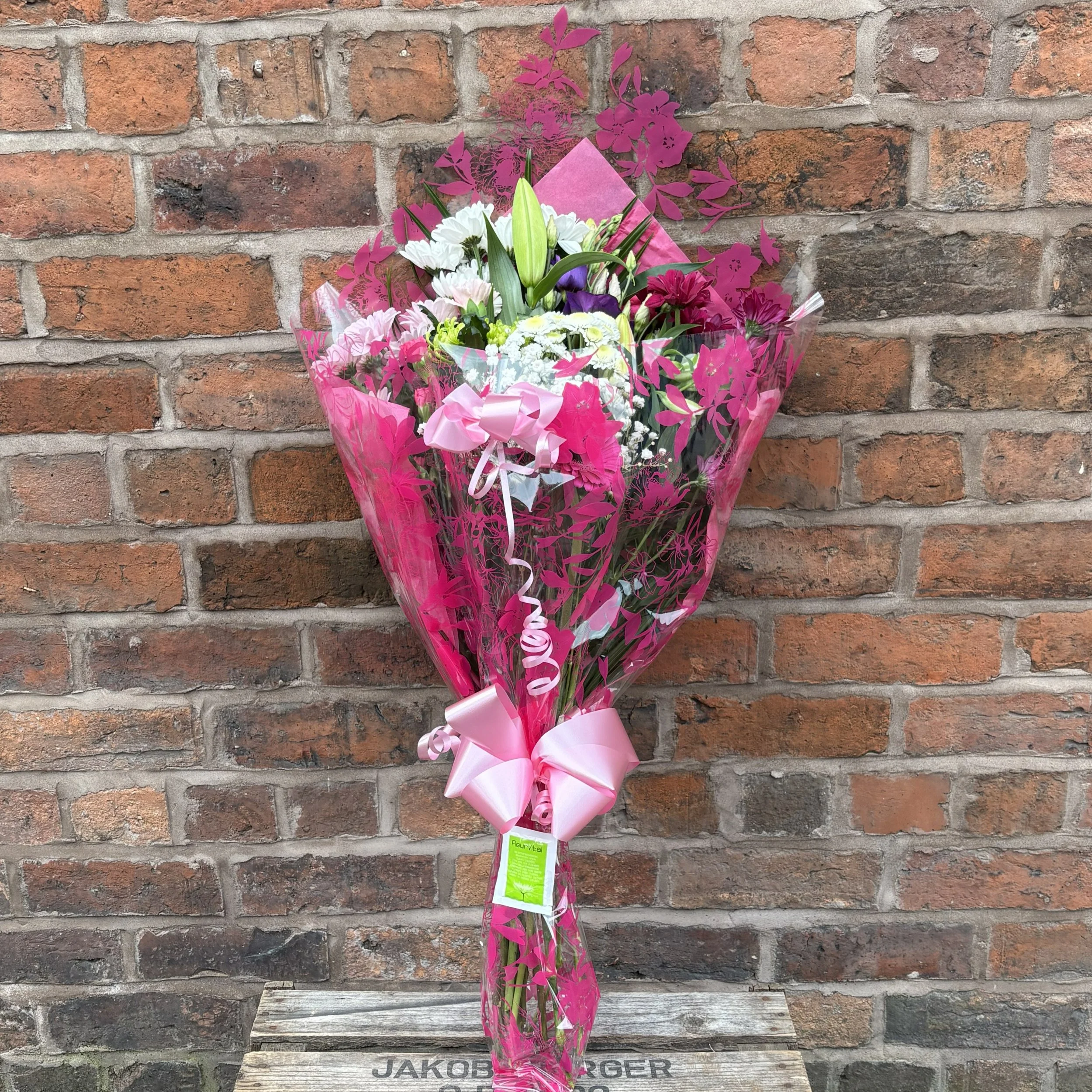 Traditional - Pink & White