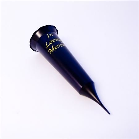 Plastic Grave Spike Black