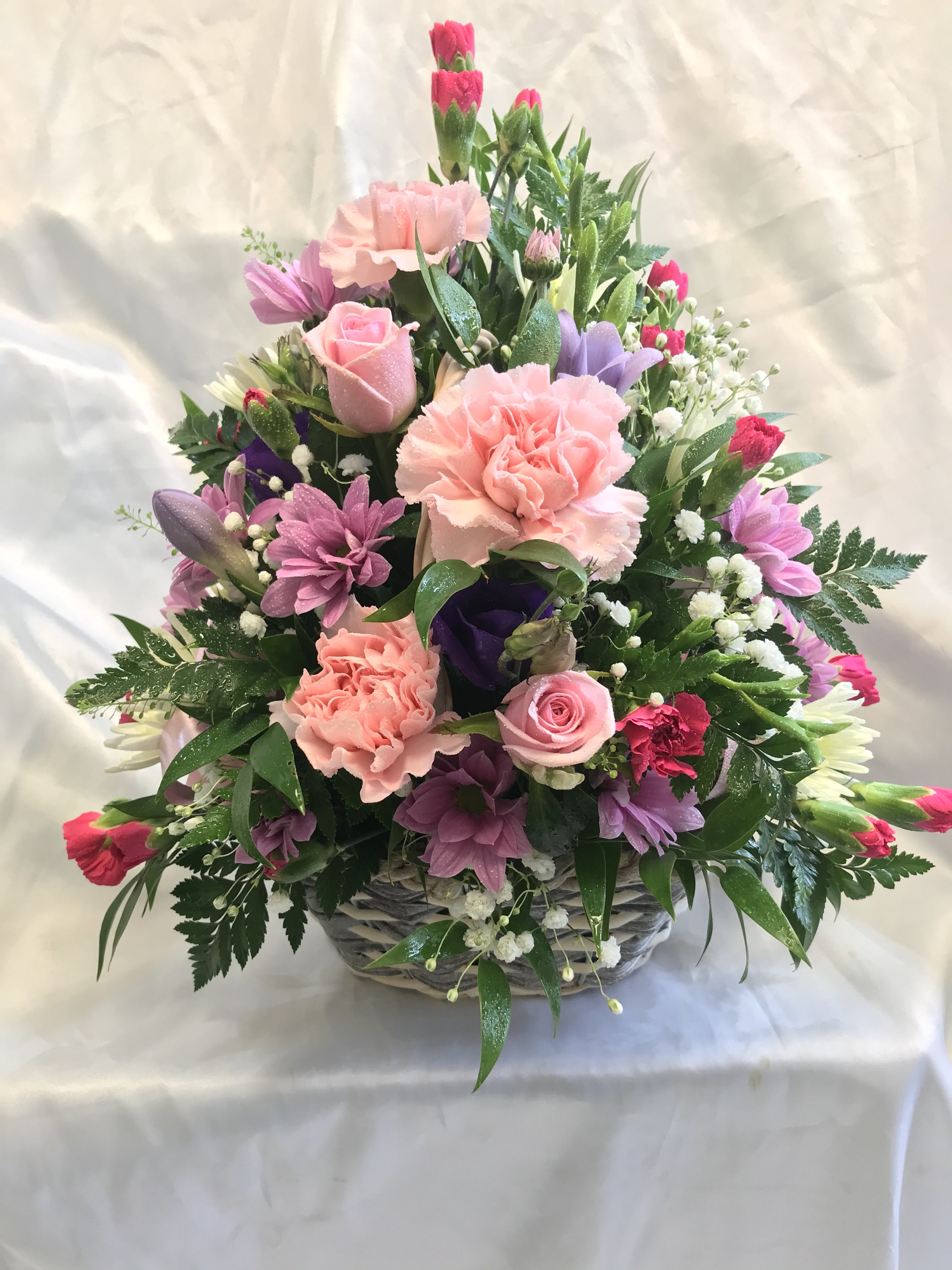Basket - Pink & Purple