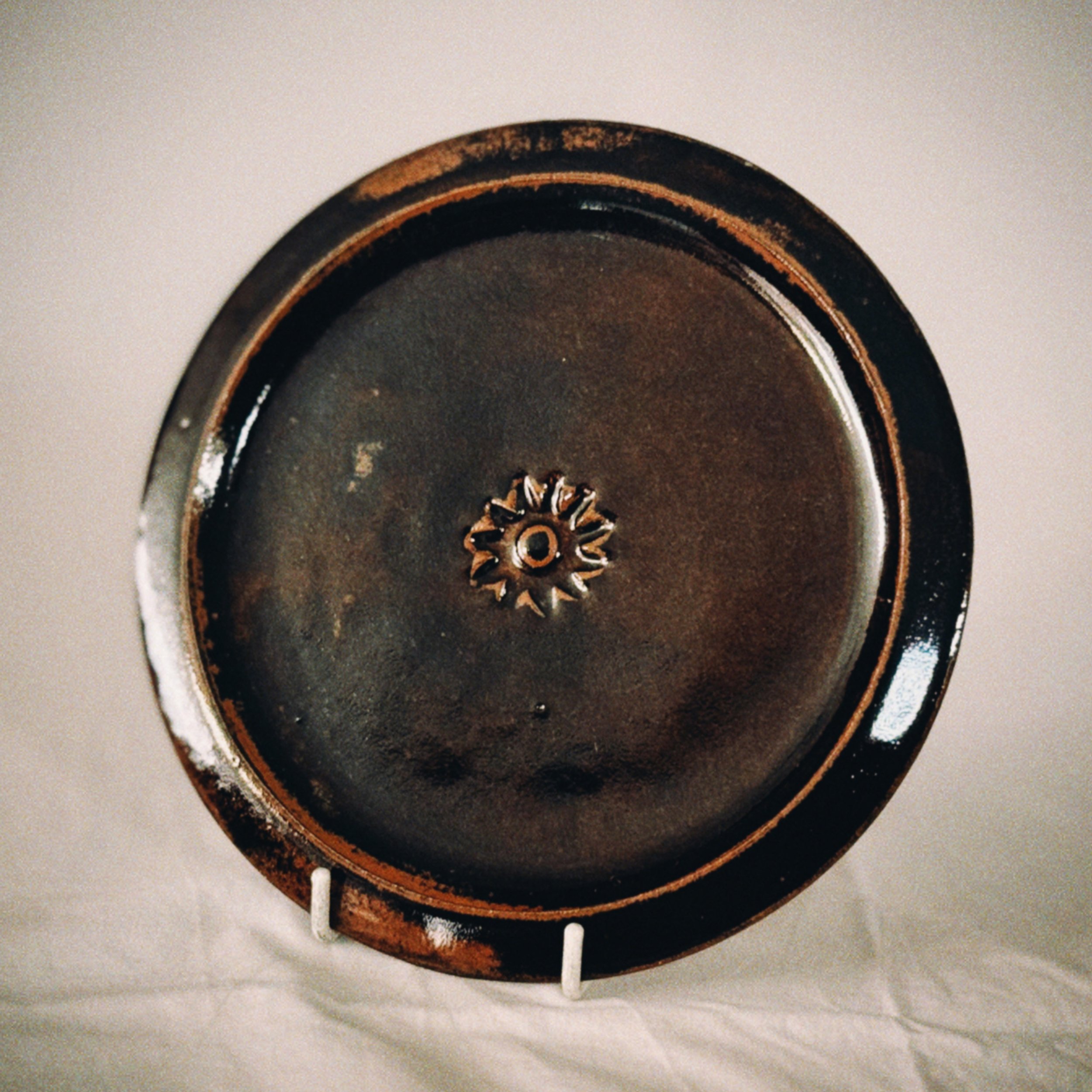 Tenmoku Sundial Plate