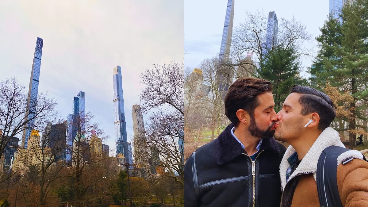 New York City skyline, one of the most LGBTQ+ friendly cities in the United States