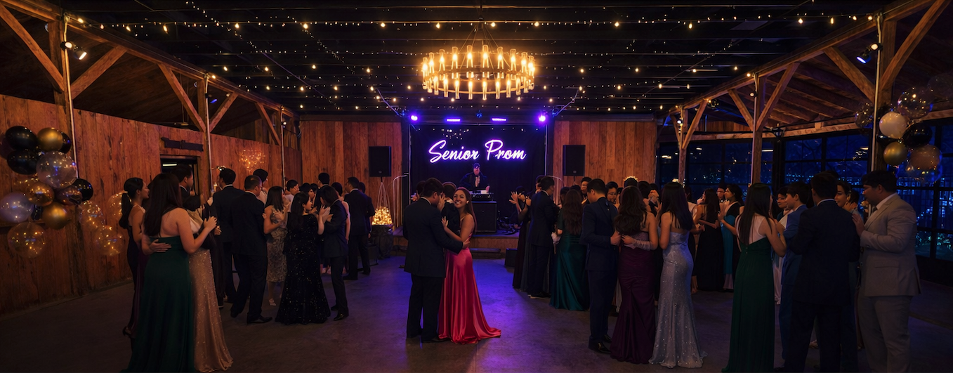 Event venue, prom, Brevard event venue, Barn event venue