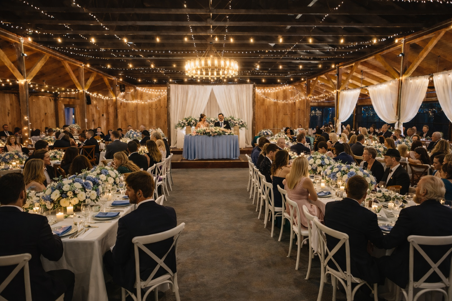 Barn wedding ceremony, Mountain wedding venue, Brevard wedding venue, Asheville wedding venue