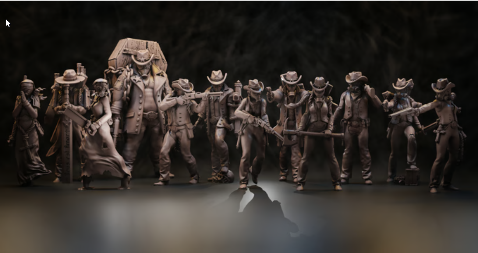 Full Set of Rangers of No Mans Land