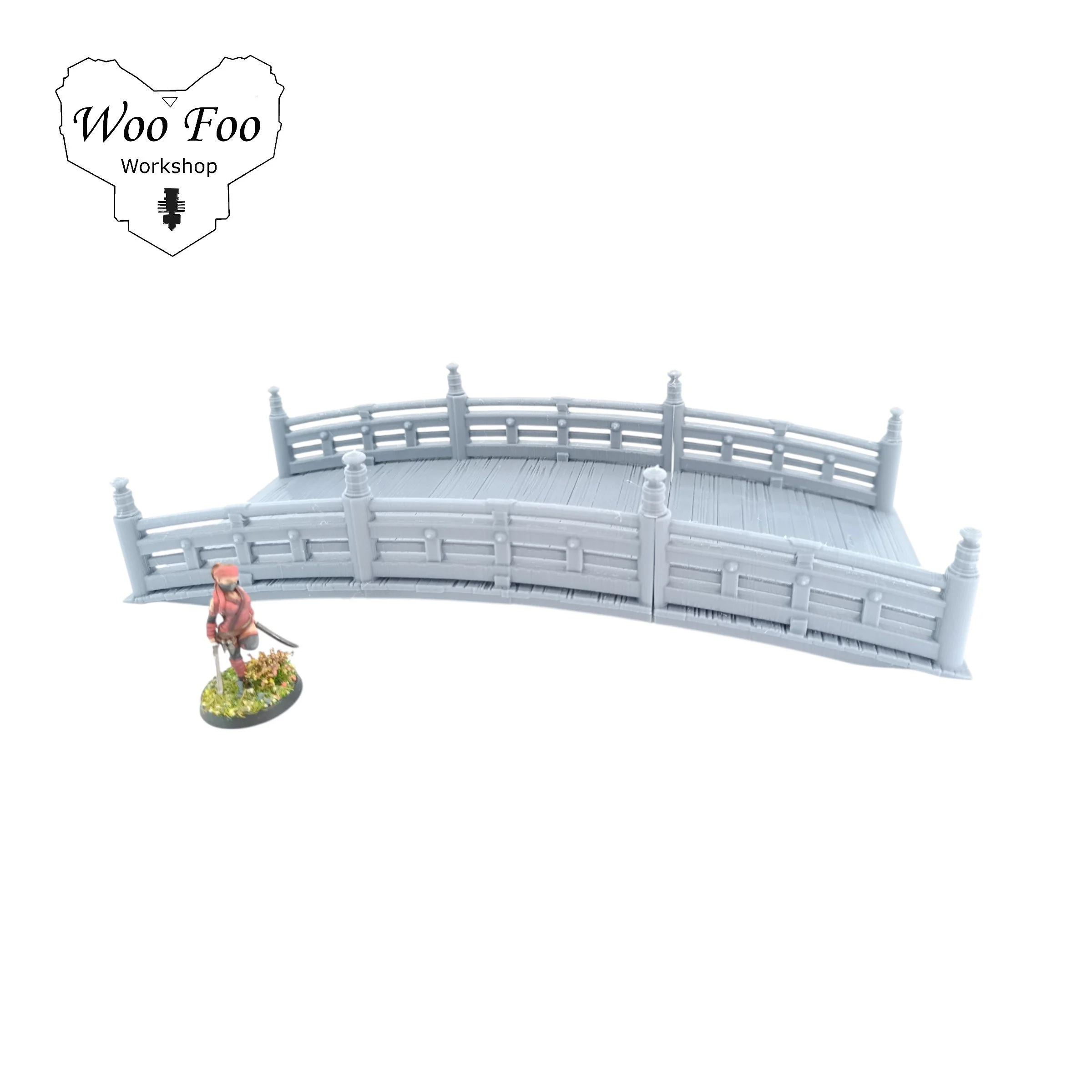 Samurai Large Wooden Bridge