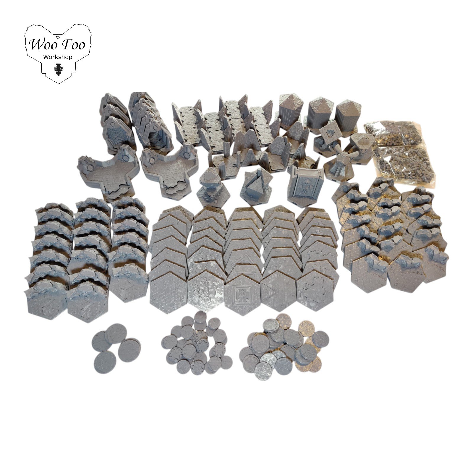 Trihex Citadel Tile Size Set