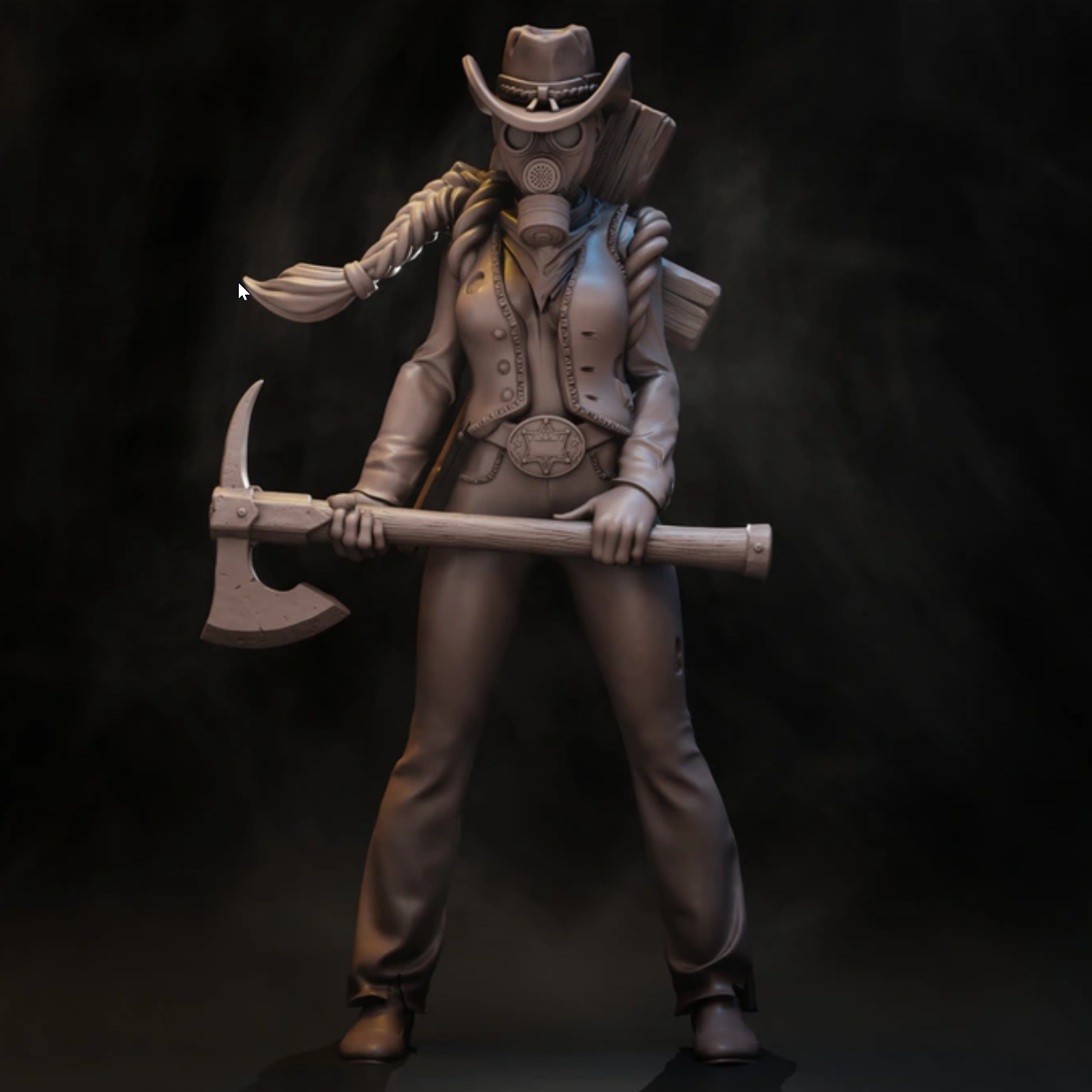 Deputes Female 03 Rangers of No Mans Land