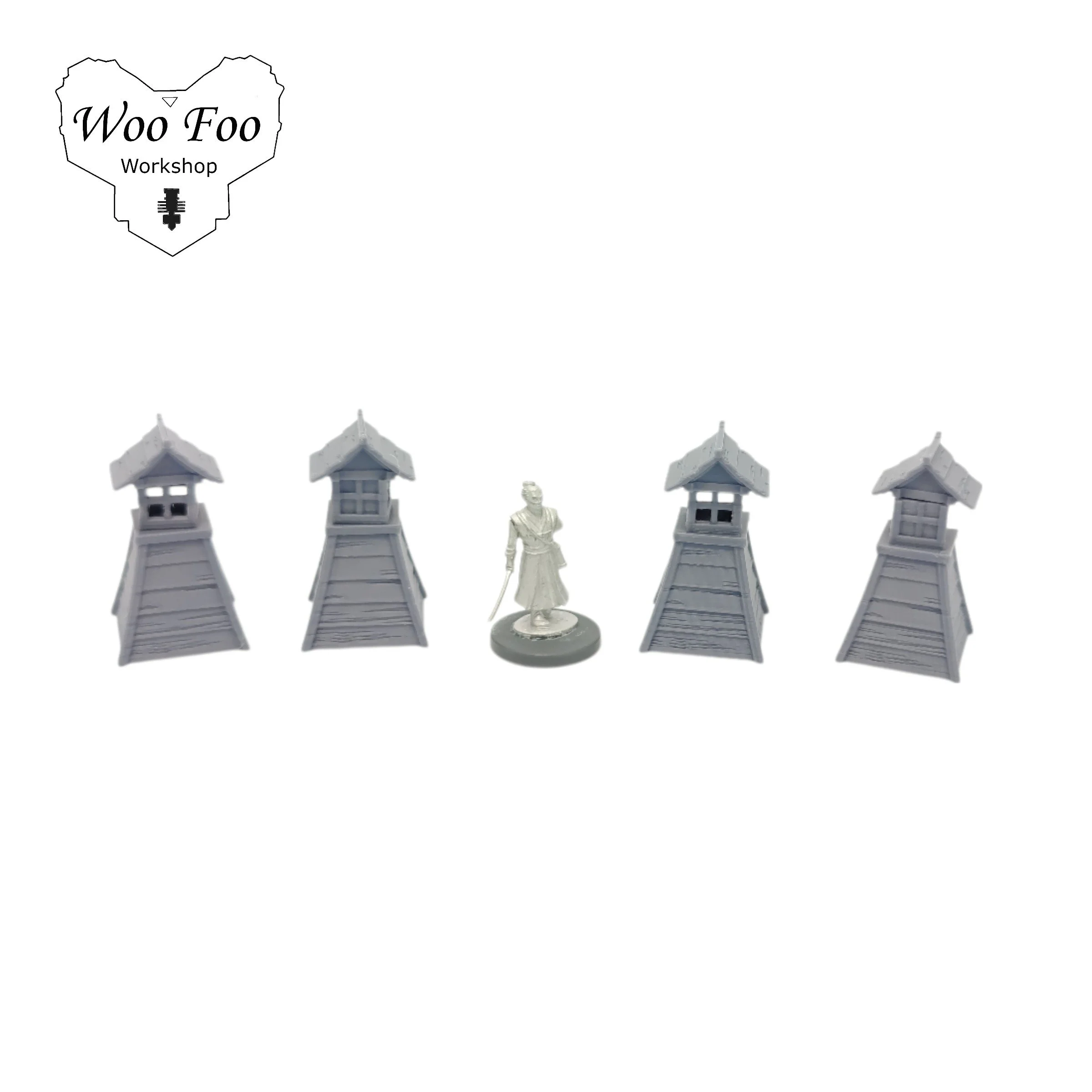 Samurai Lanterns Set