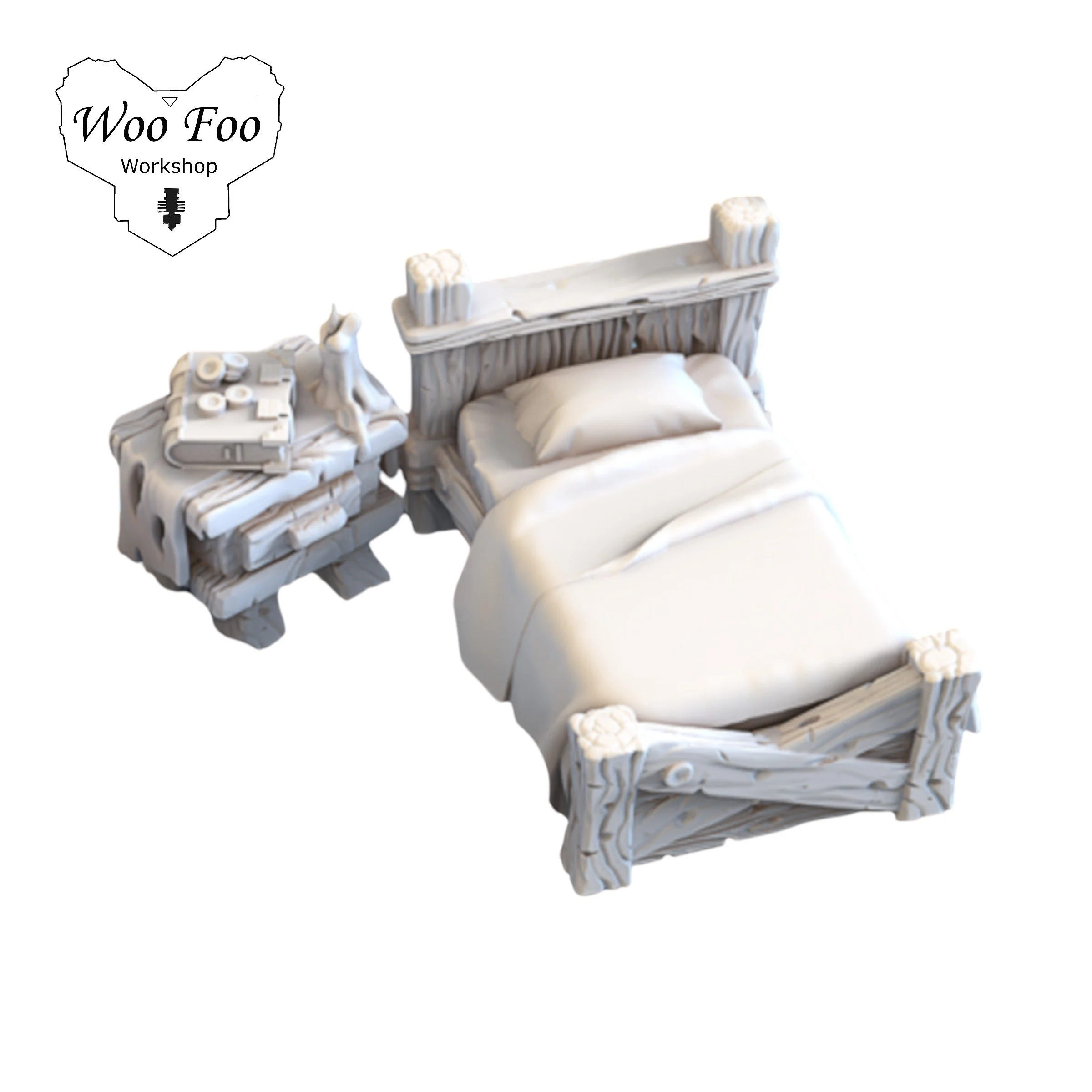 Fantasy Props Bed Set B