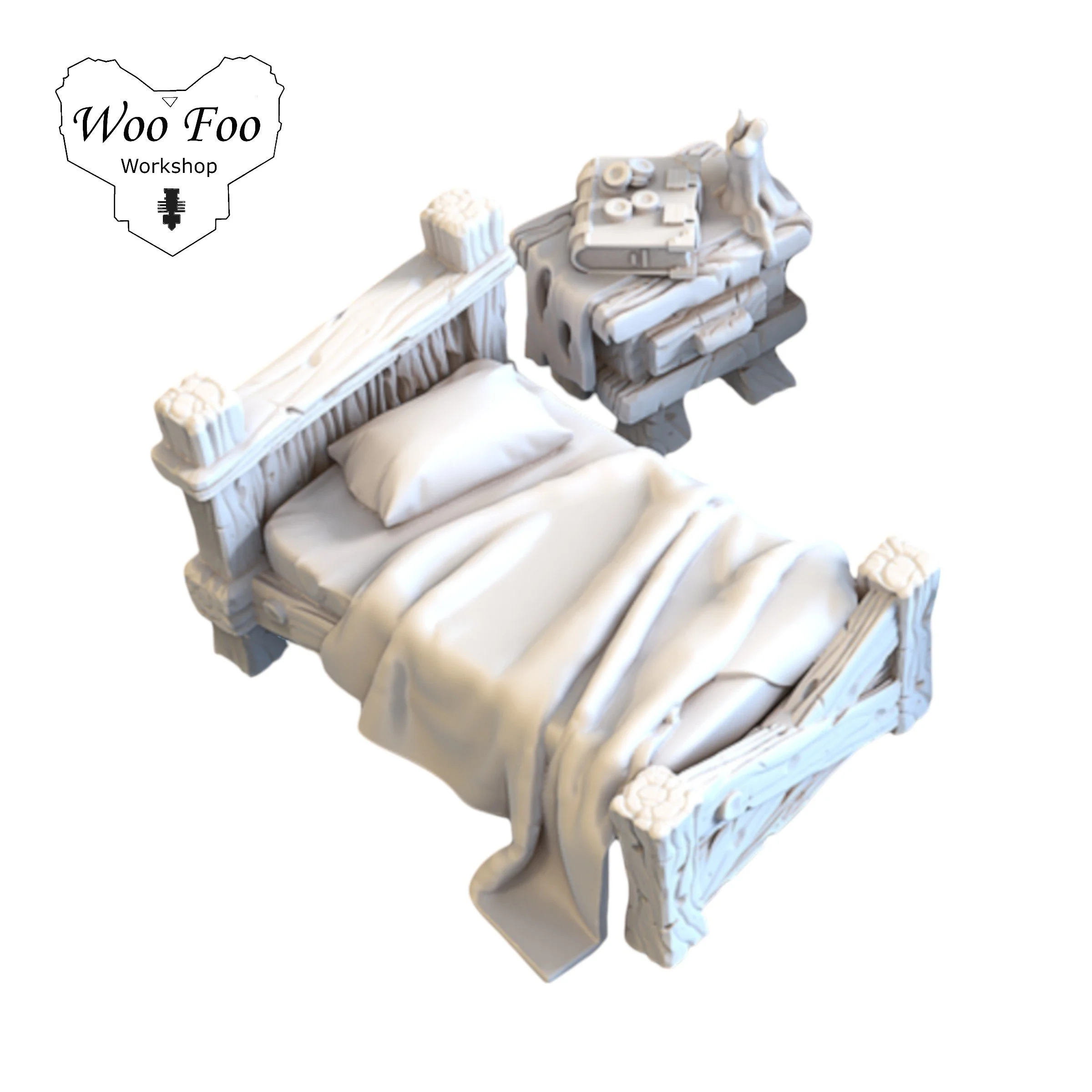 Fantasy Props Bed Set A