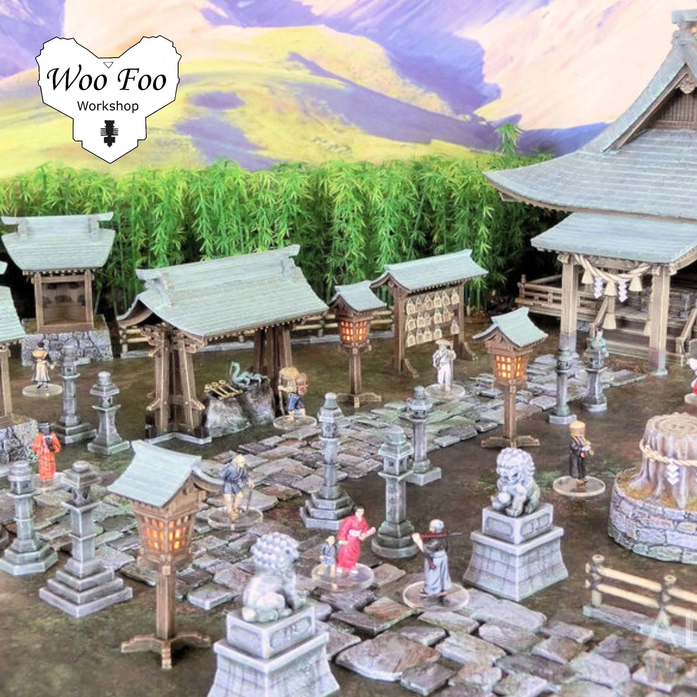 Samurai Shrine Set