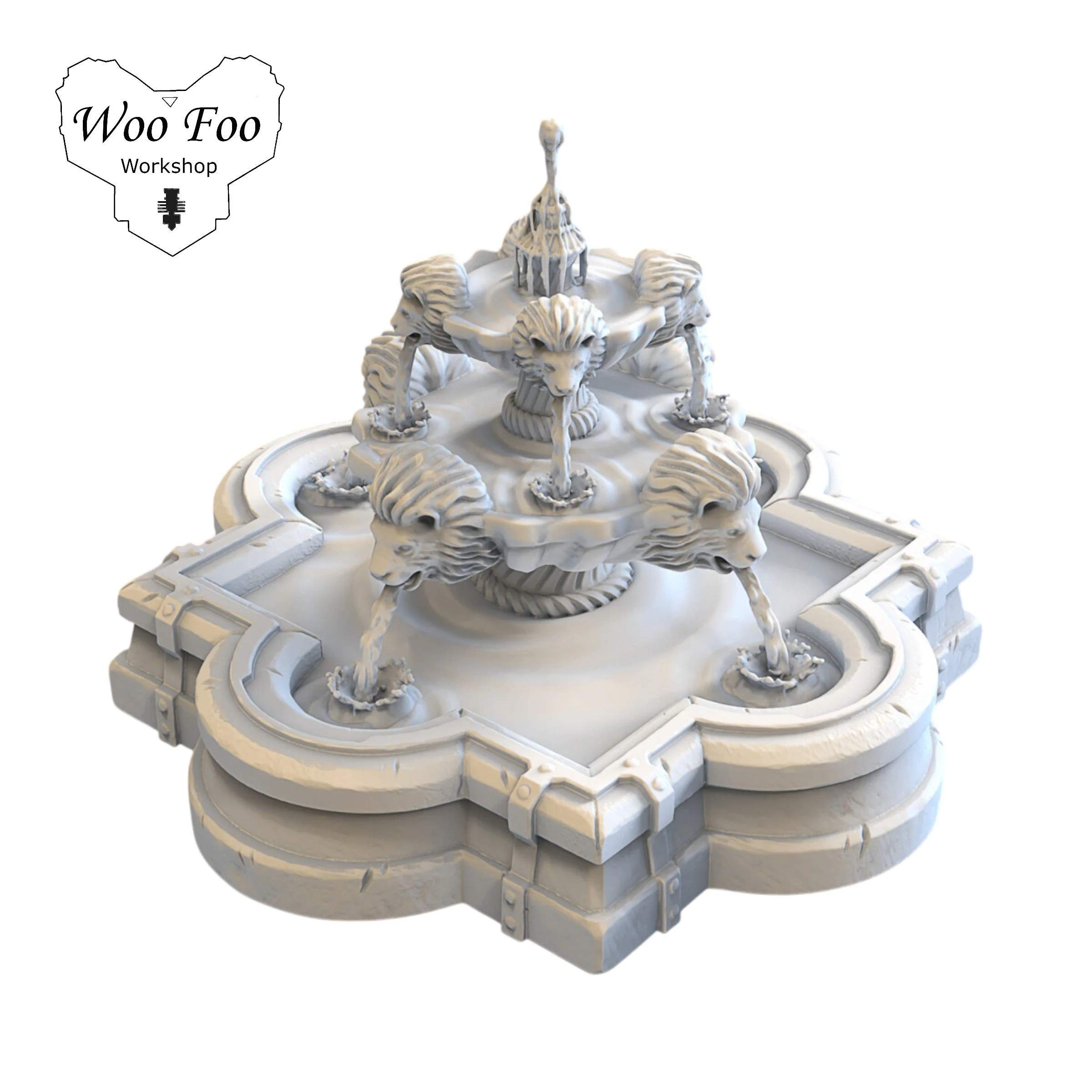Fantasy Props Fountain With Water