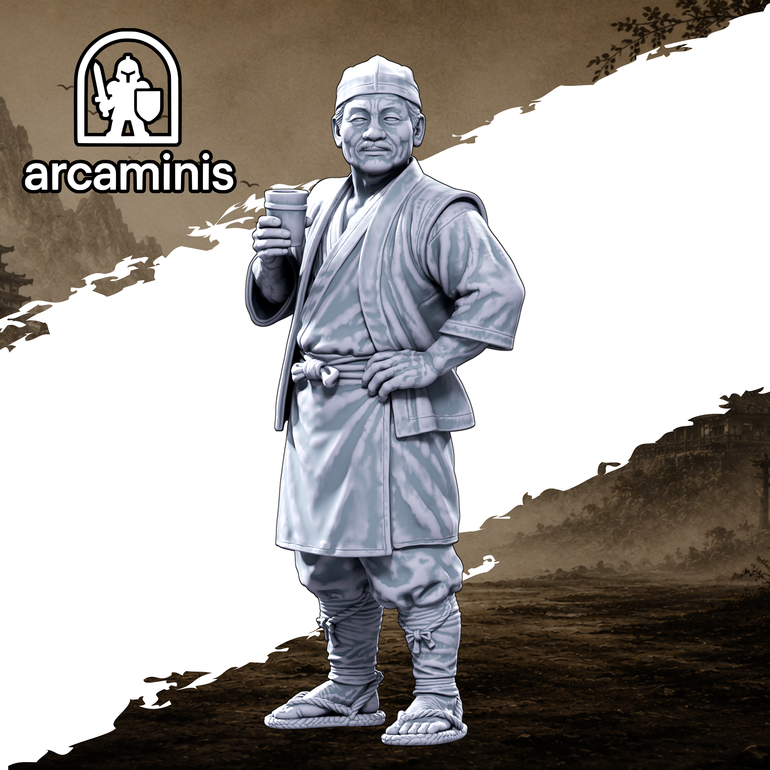 Master Brewer Feudal Japan Villagers & NPCs