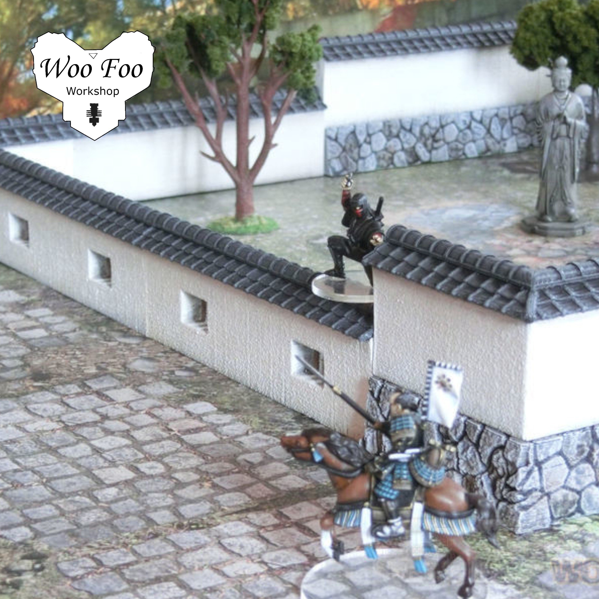 Samurai Stone Walls - Straight