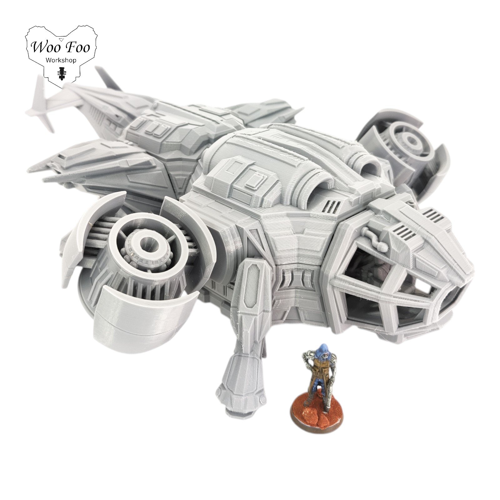 Sci fi Grasshopper Ship