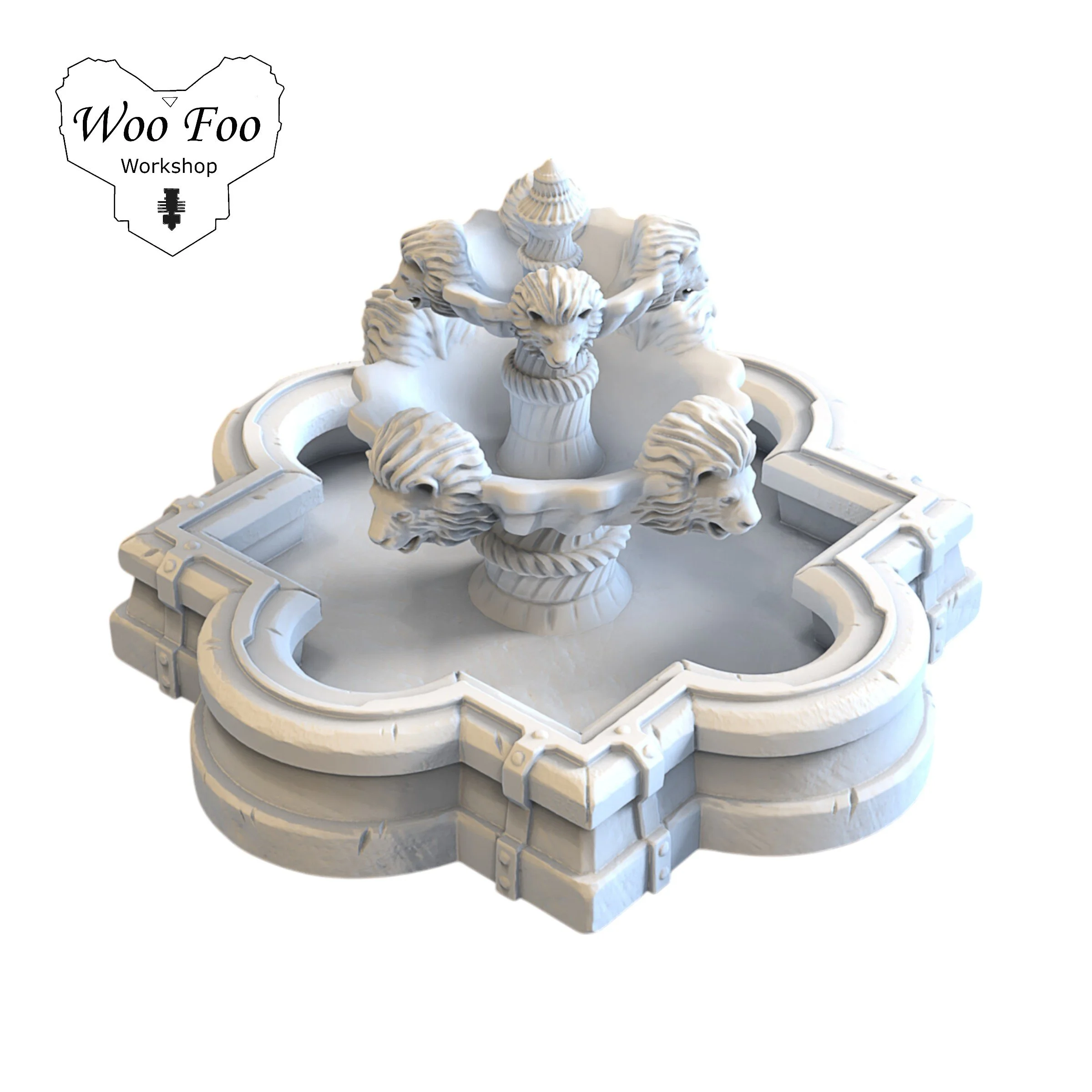 Fantasy Props Fountain No Water