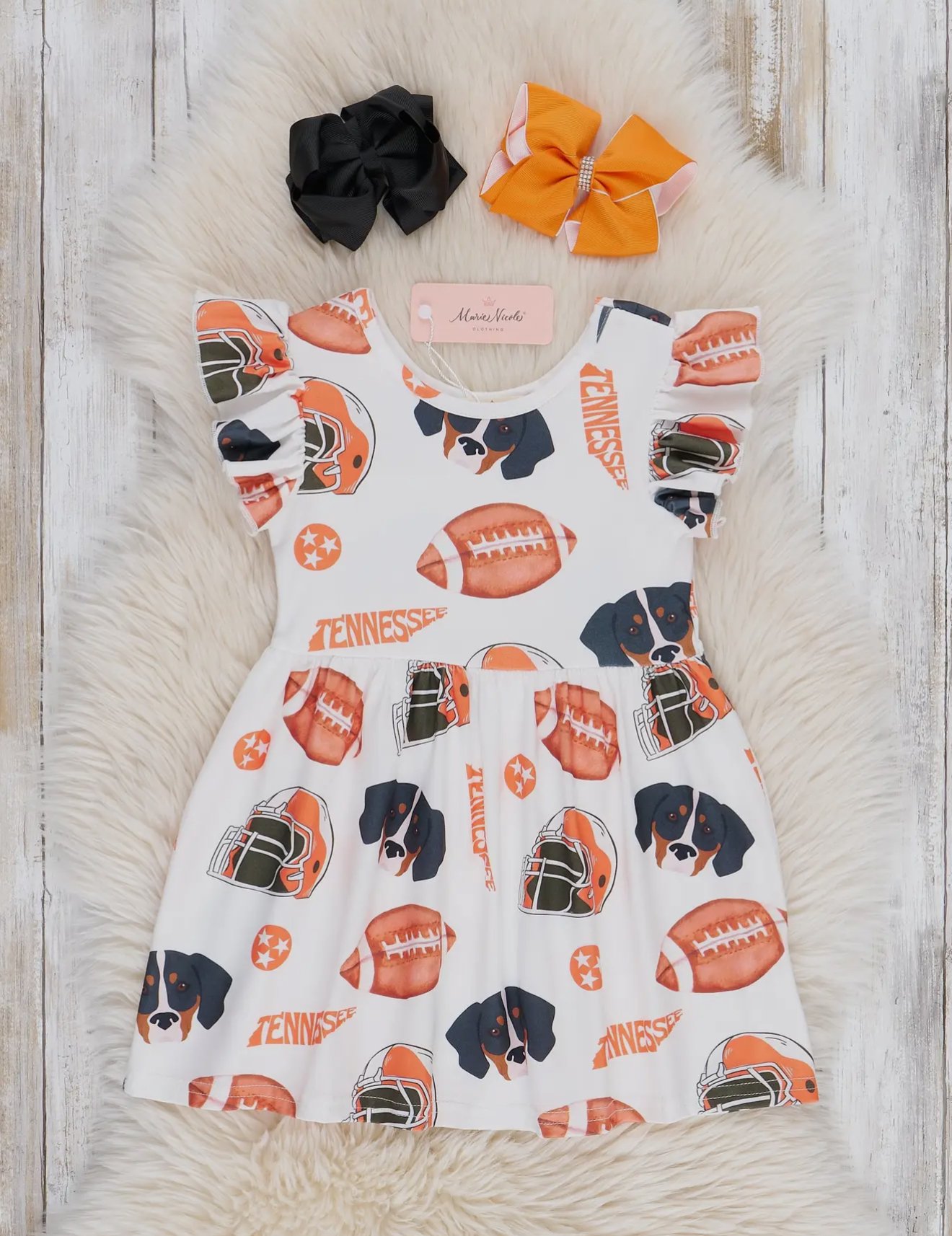 Tennessee Vol Girl's Football Dress