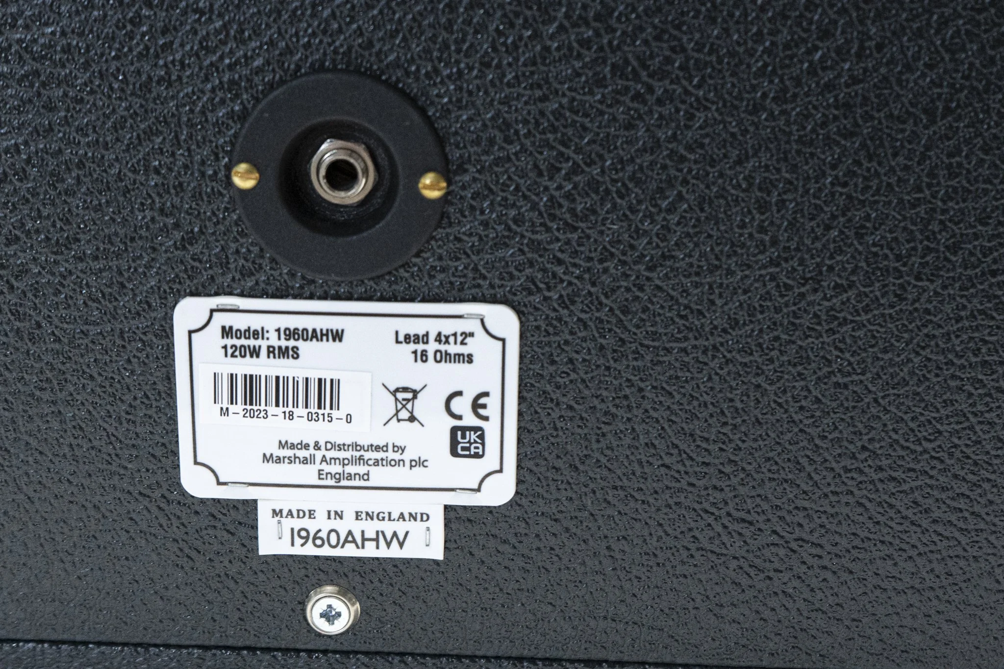 09 Marshall 1960AHW 120W RMS Lead 4x12 16Ohms M-2022-18-0315-0_DSC6357.jpg