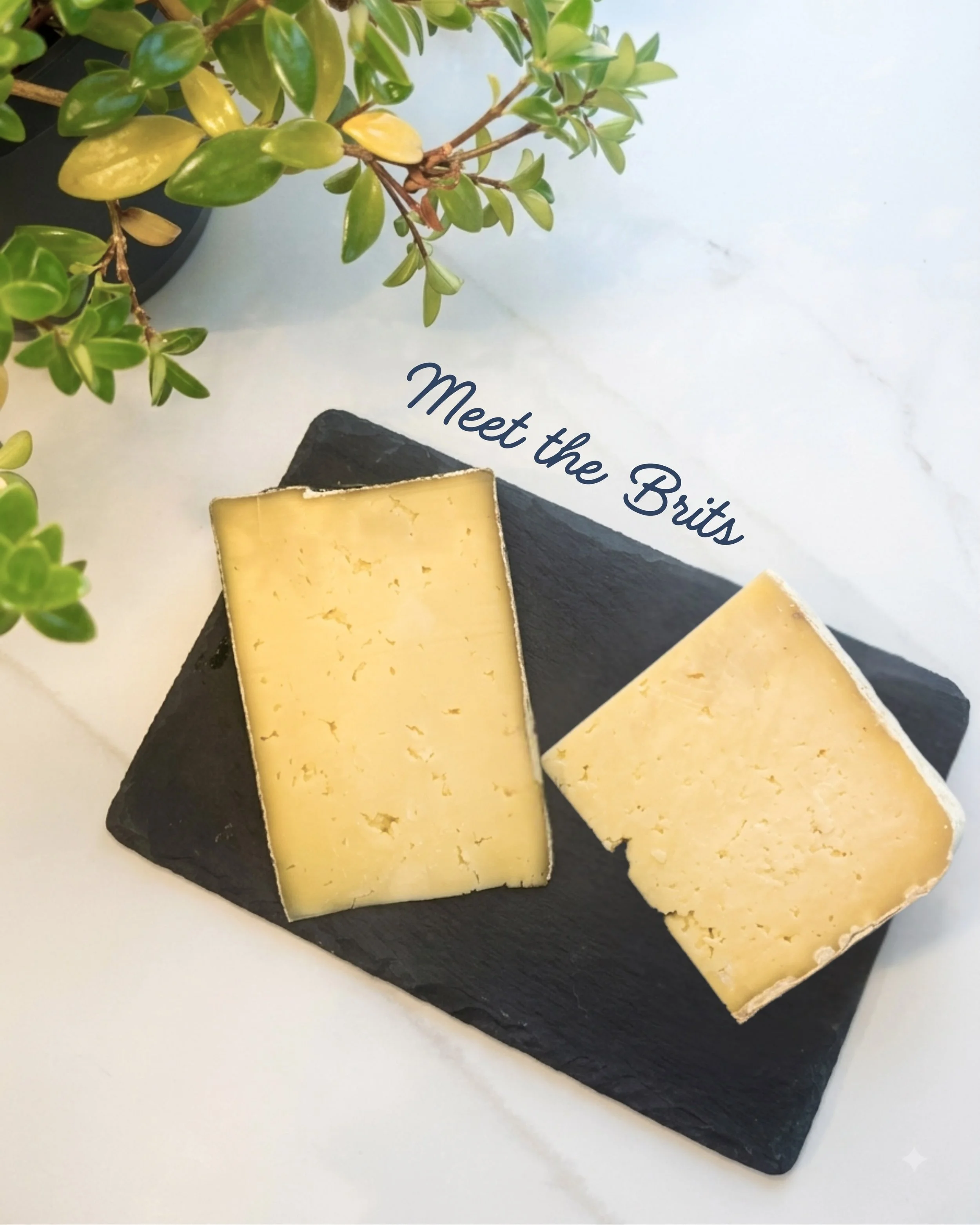 Two new British arrivals, two unique stories. 🇬🇧 

Swipe to meet them 🧀

#cheeselover #cheeseboard #bostoncharcuterie #bostoncafe