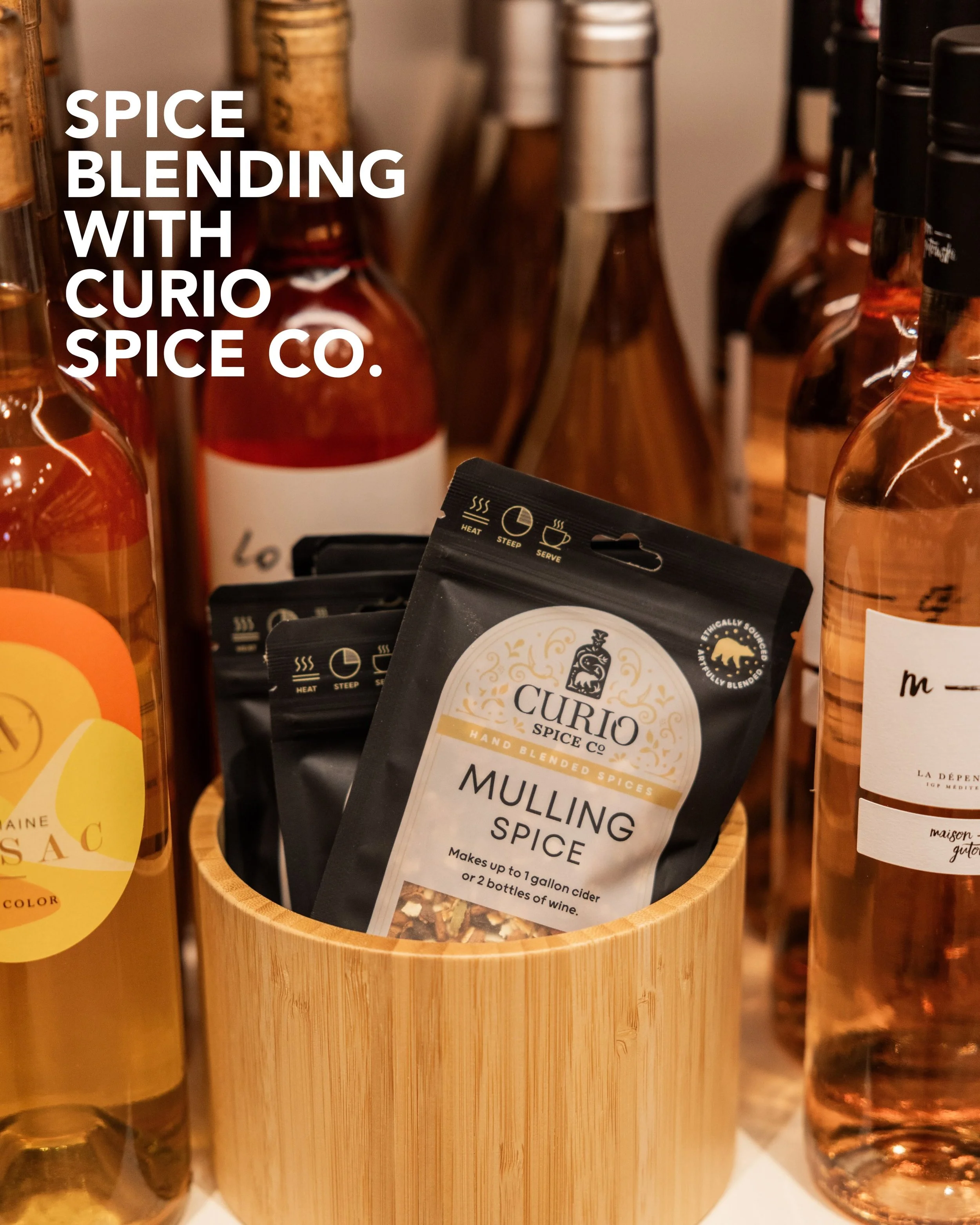 A sensory evening with Curio Spice Co. 

Rare spices, hands-on blending, and a custom blend that&rsquo;s yours to keep. 🌶️

October 14th, 7&ndash;8:30pm &mdash; tickets available through the link in our bio.