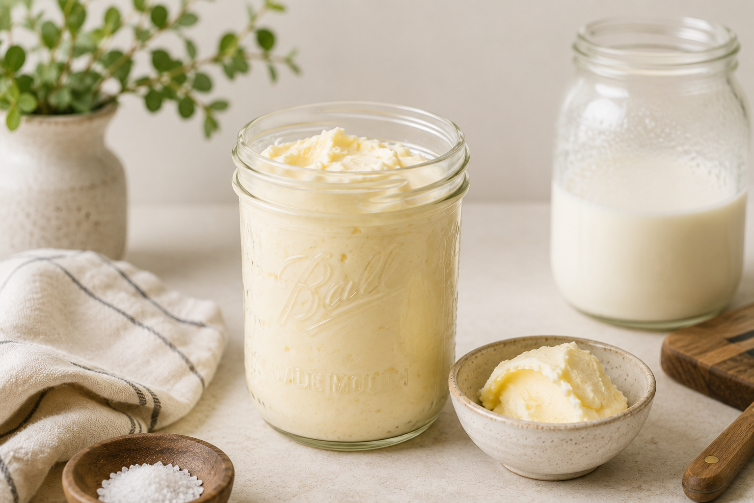 homemade-butter-jar