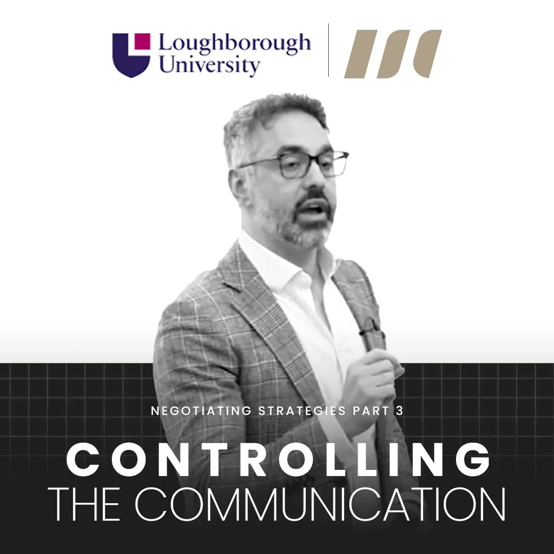 #3 - Controlling the chains of communication.