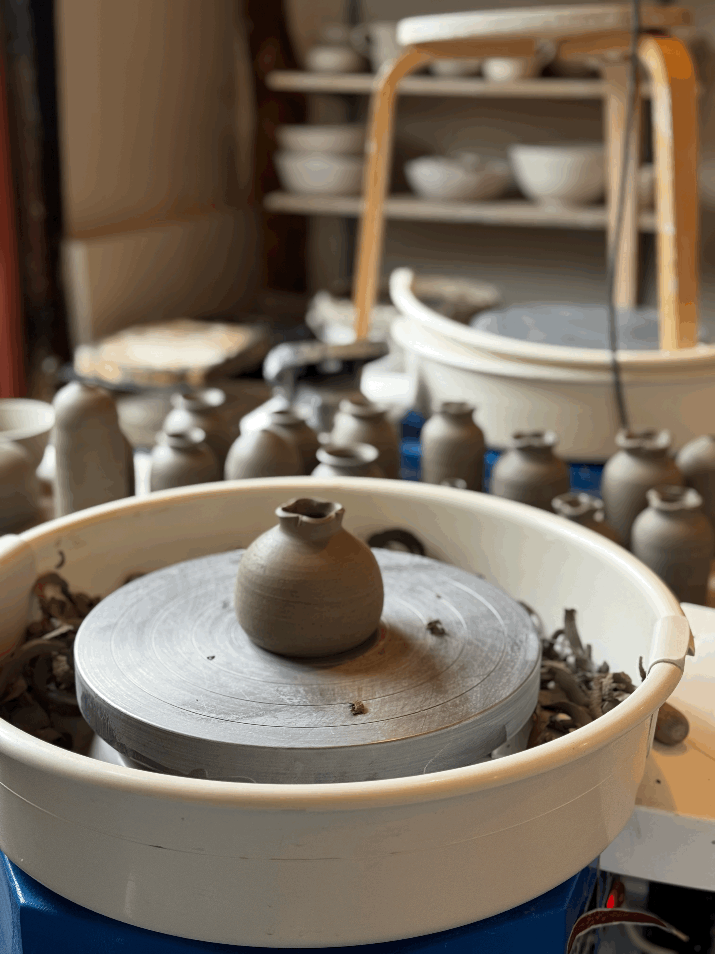2.5  day wheel throwing course - September 19th and 20th ( Full days)  and September 27th (Half day)