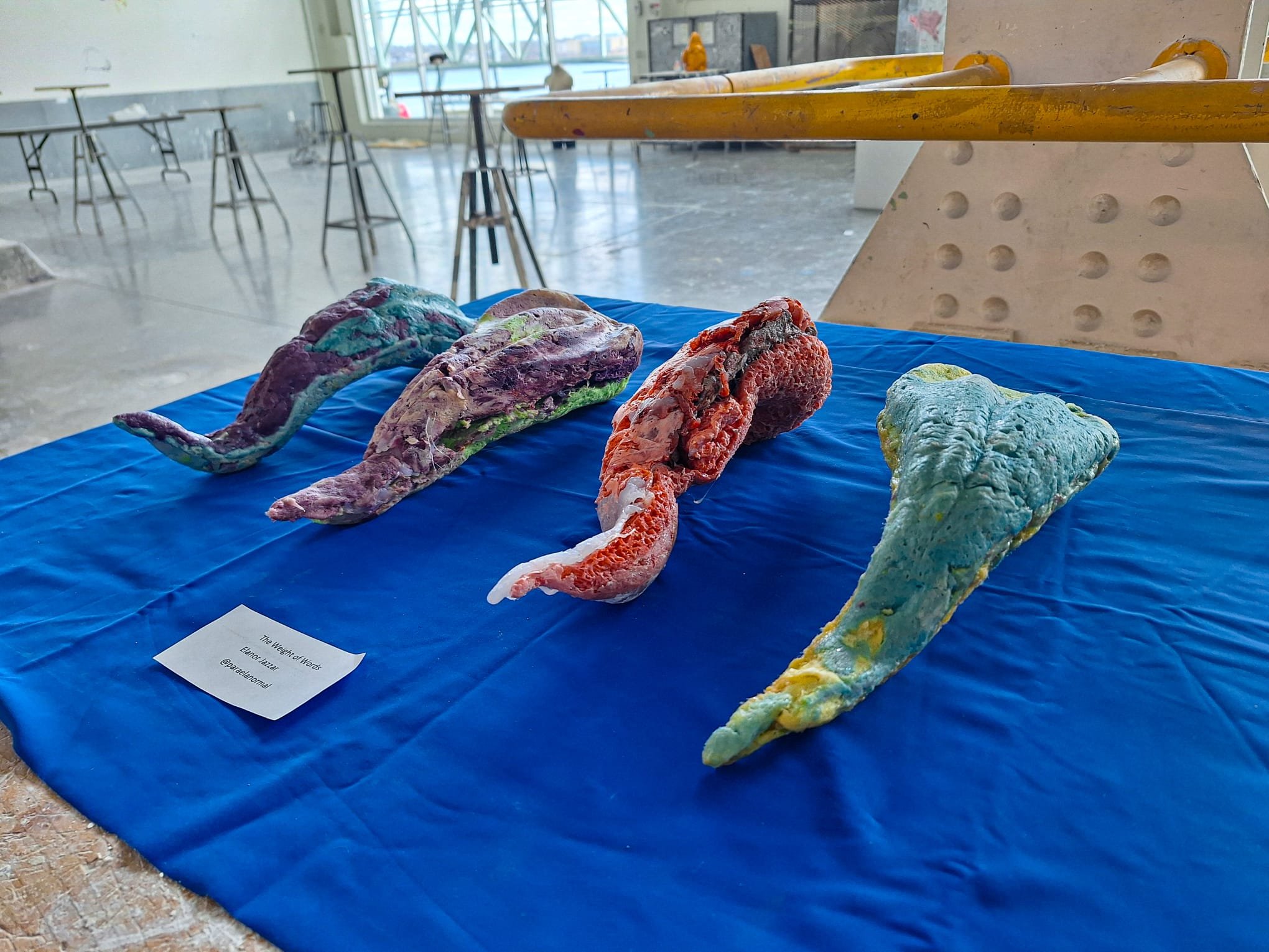 The Weight of Words -NSCAD Spring Sculpture Open-House /2024