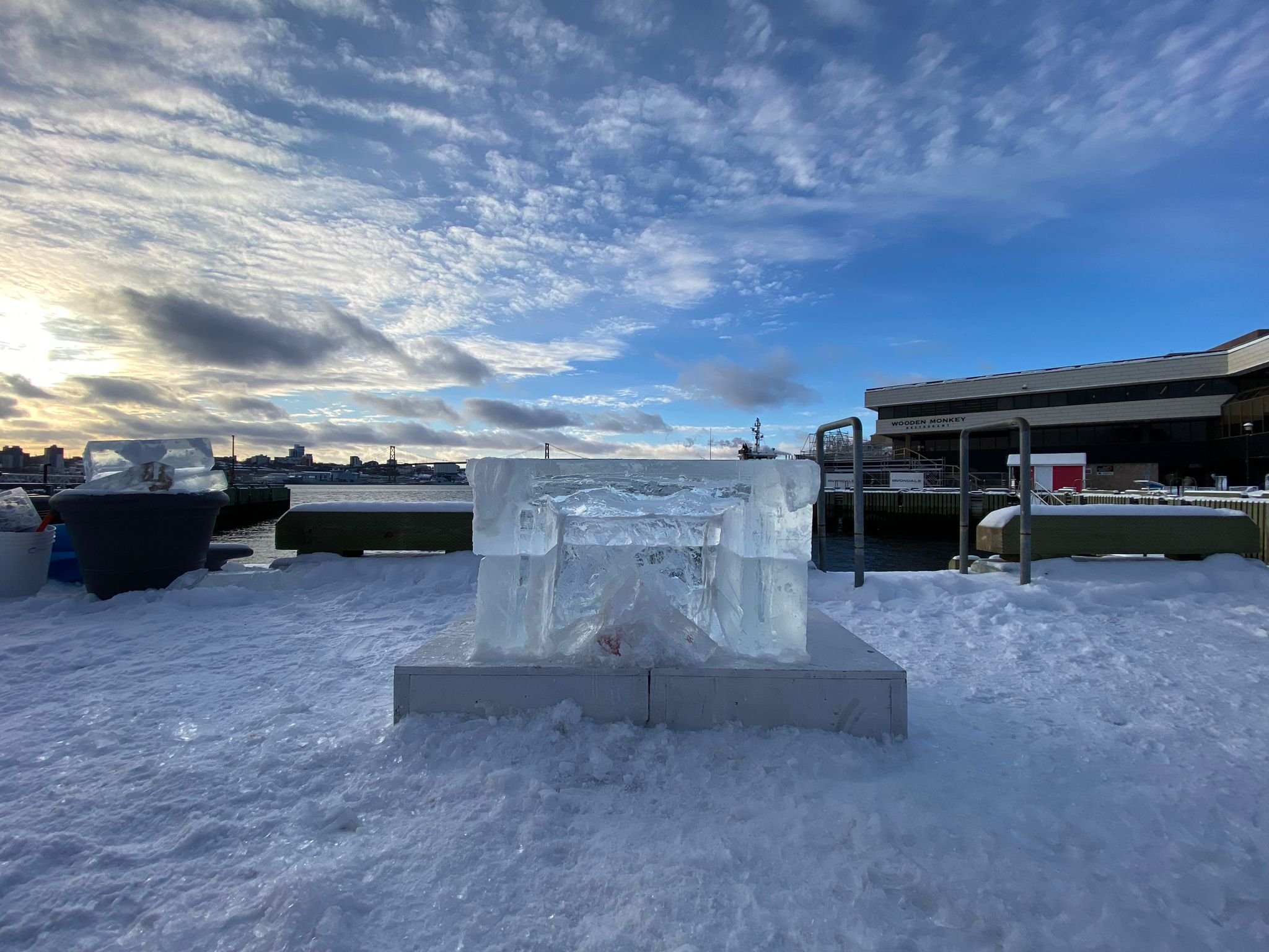 Fireplace - Downtown Dartmouth 2025 Ice Festival