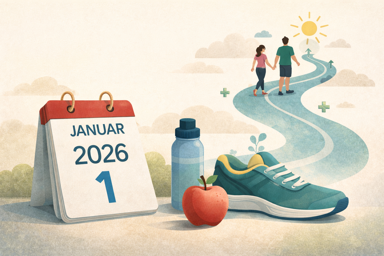 Gesundes Jahr 2026 – warum kleine Schritte das ganze Jahr prägen&nbsp;