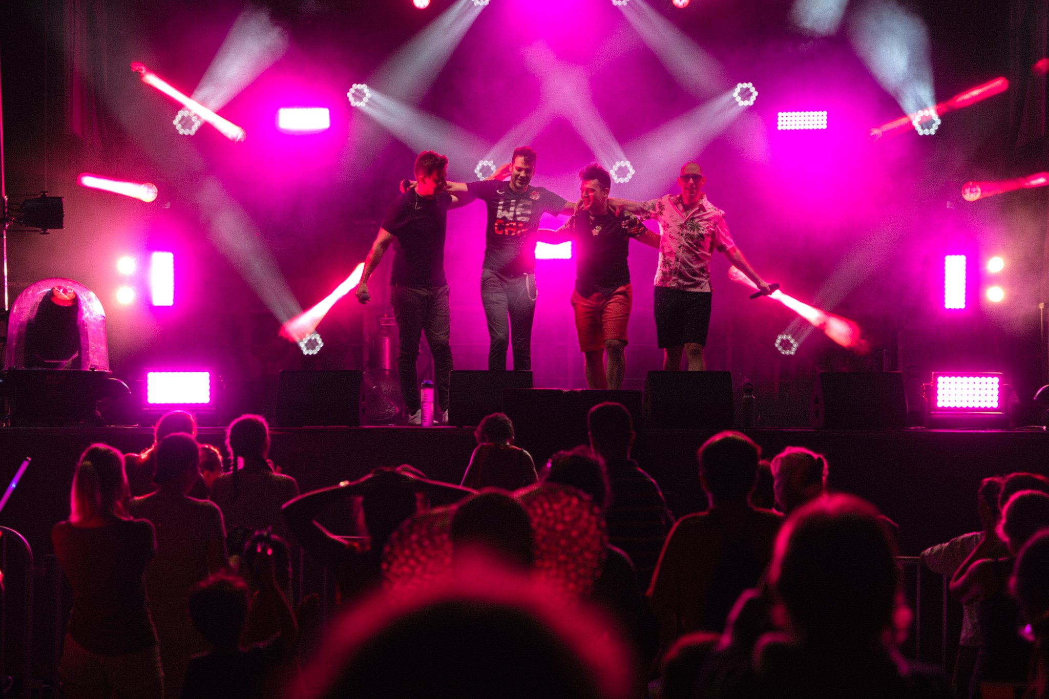 Concert at the Canada Day Festival in Montreal, captured by SquareLoop.