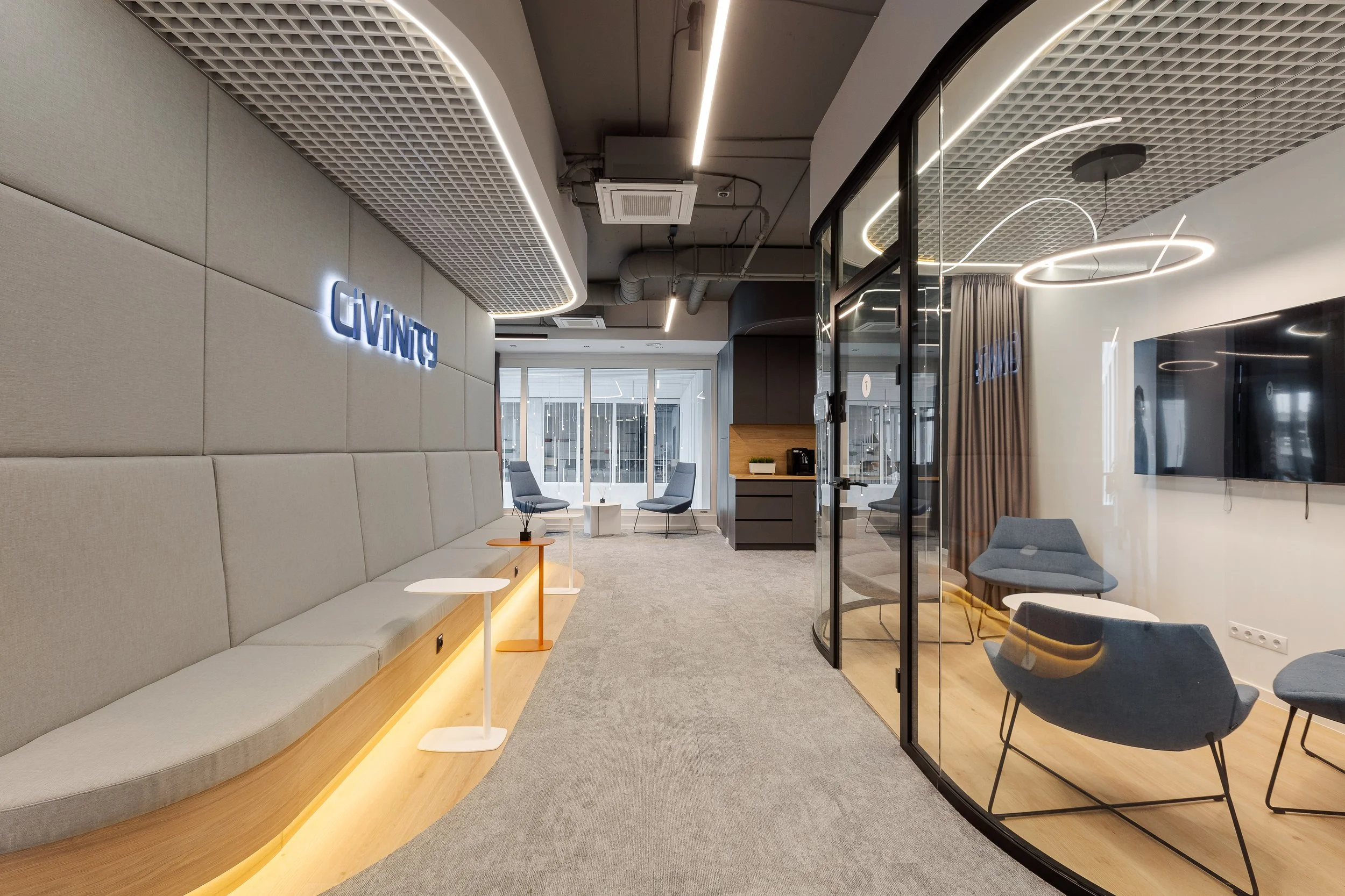 Office lobby interior design