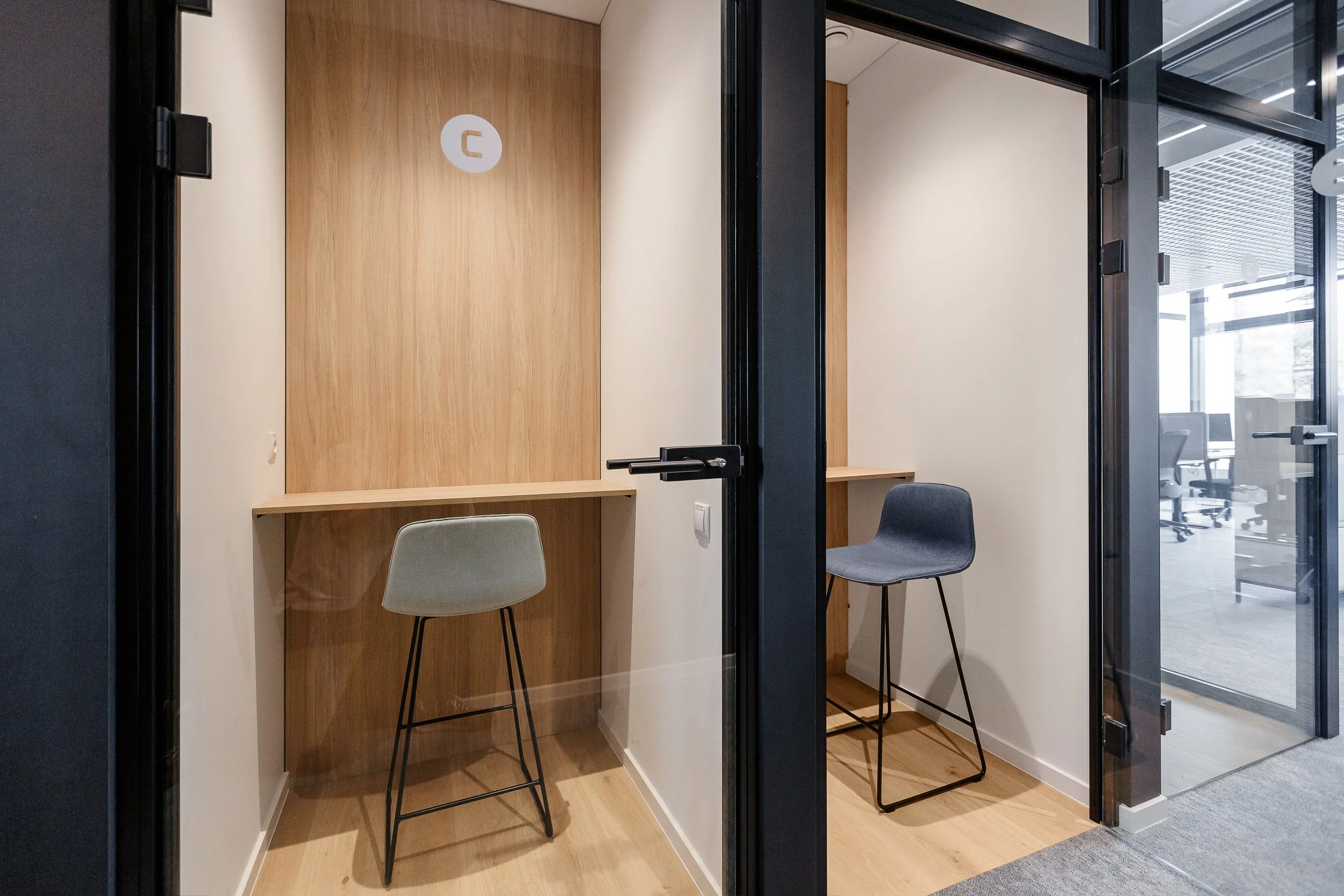 call both in office is engineered with acoustic walls