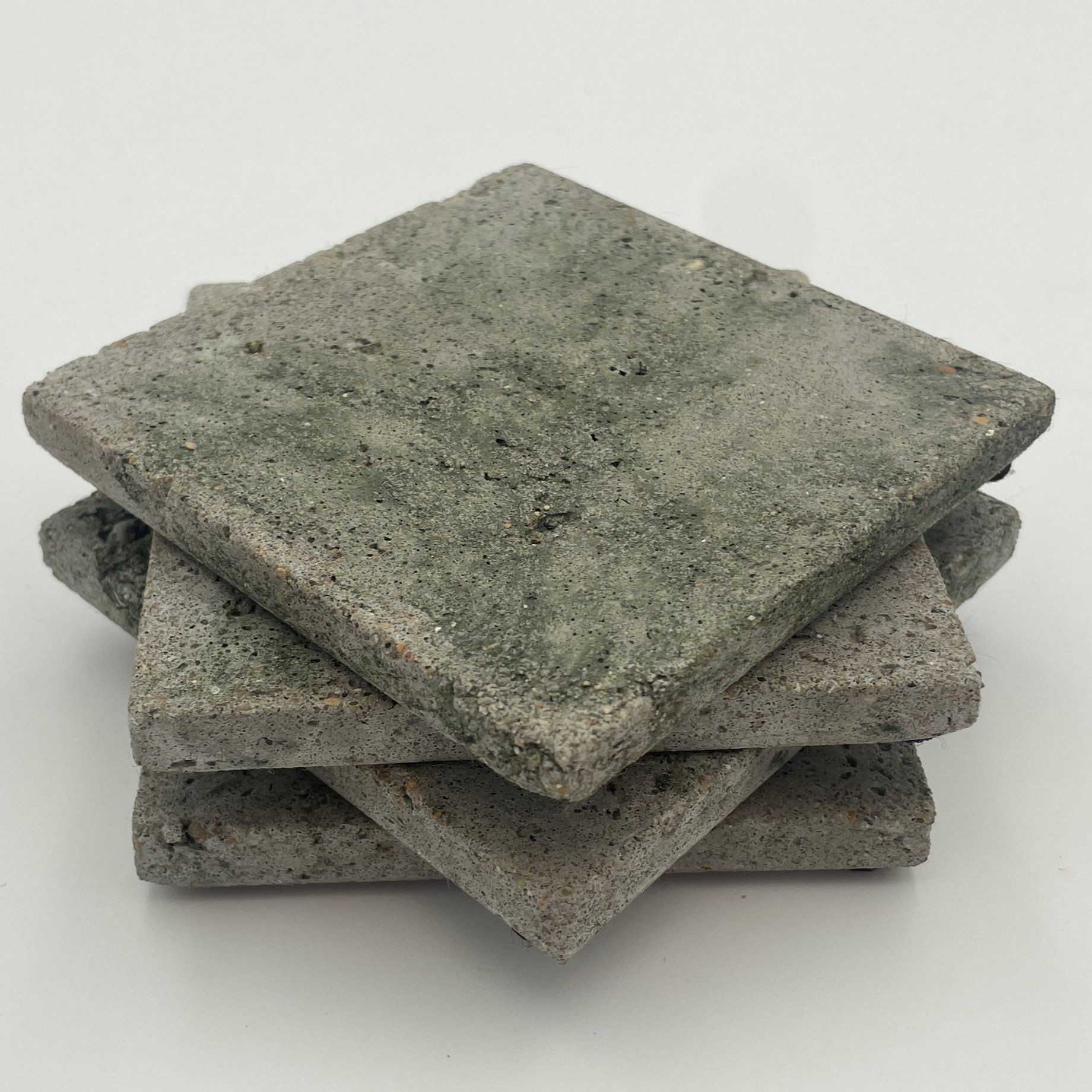 Coasters - 4 Pack (Rustic Green)