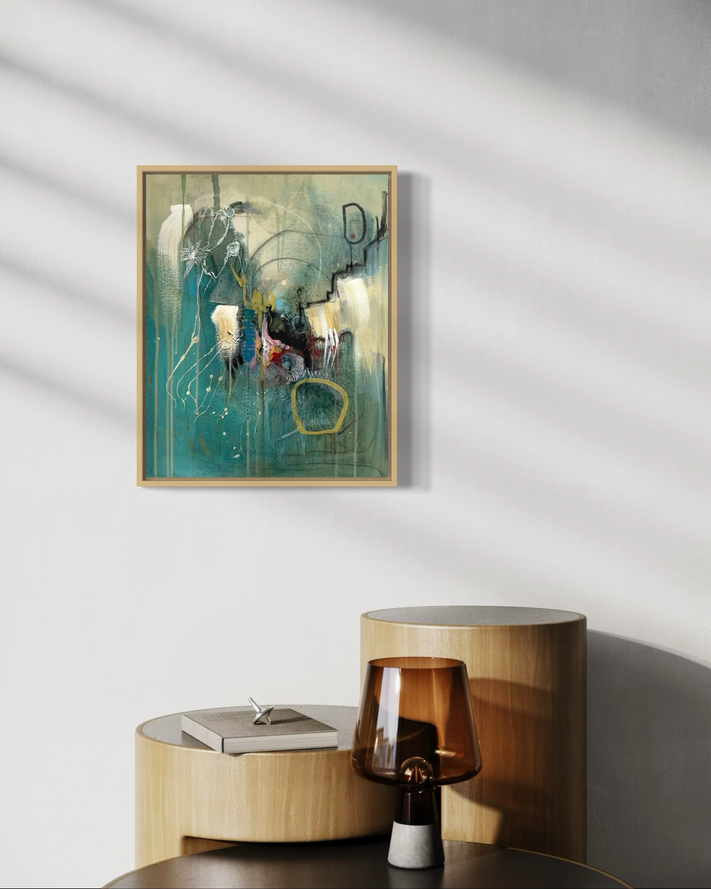 Stormy Flowers aus der Serie Flowers, Abstrakte malerei A. Weingärtner