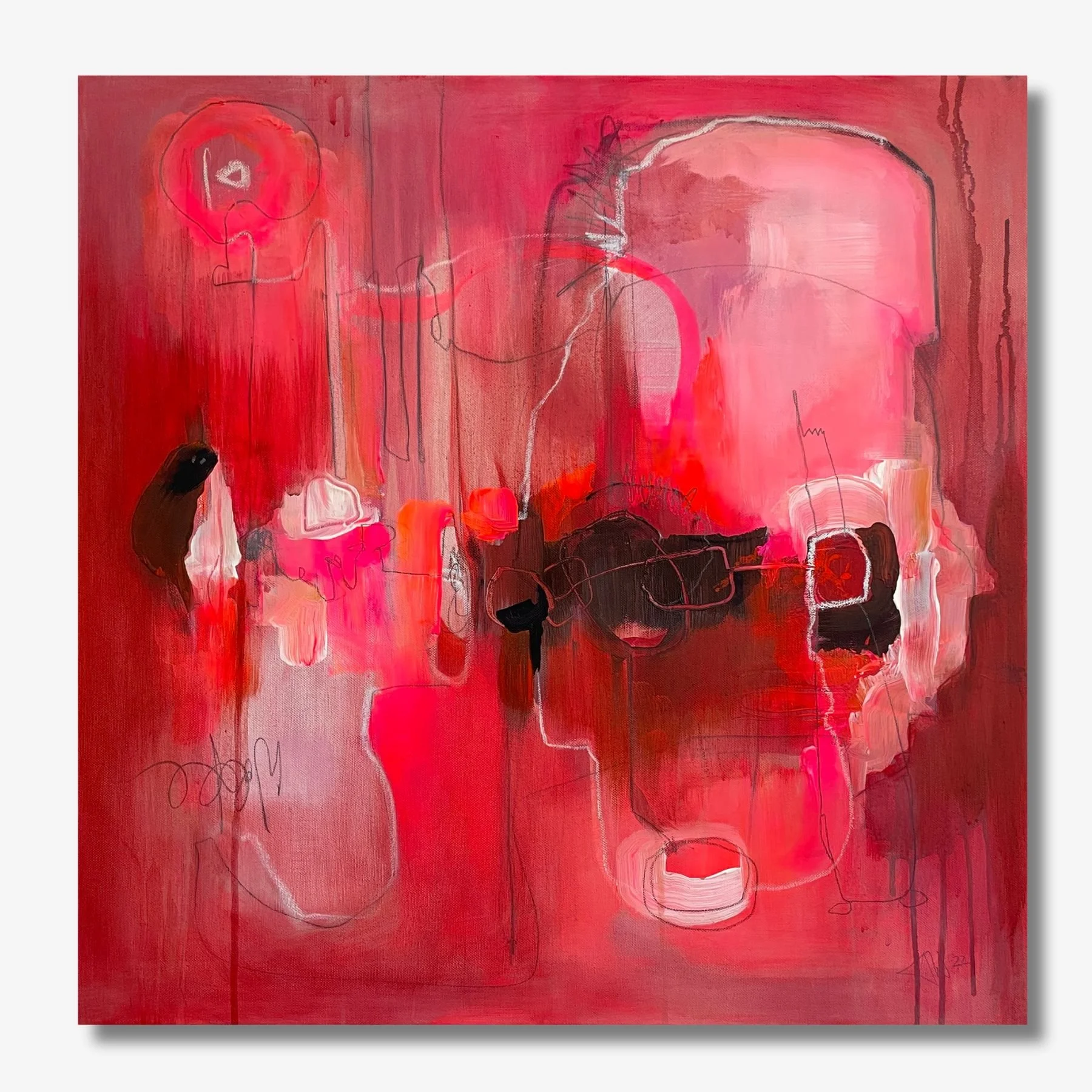 Wolke 60x60 cm, 2024