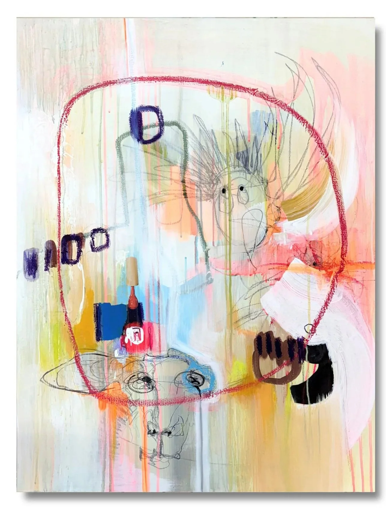 Link zur Serie "Auspicious clouds", Bilder im Format 60x80 cm