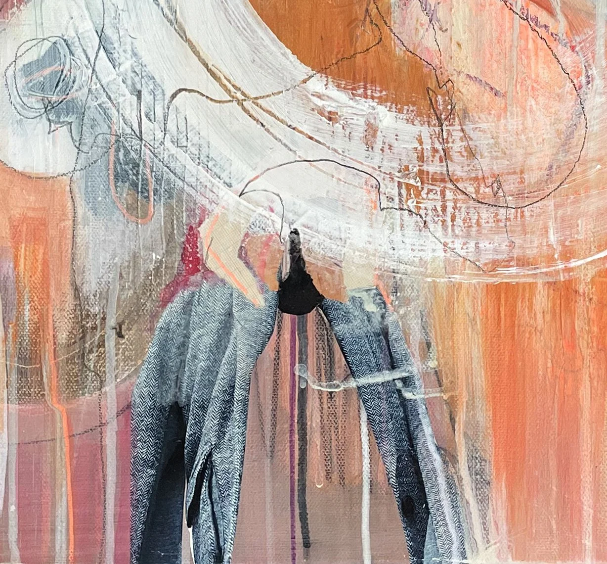 Detail, Zeitschleife, 60x60 cm, Abstrakte Malerei, A.jpg