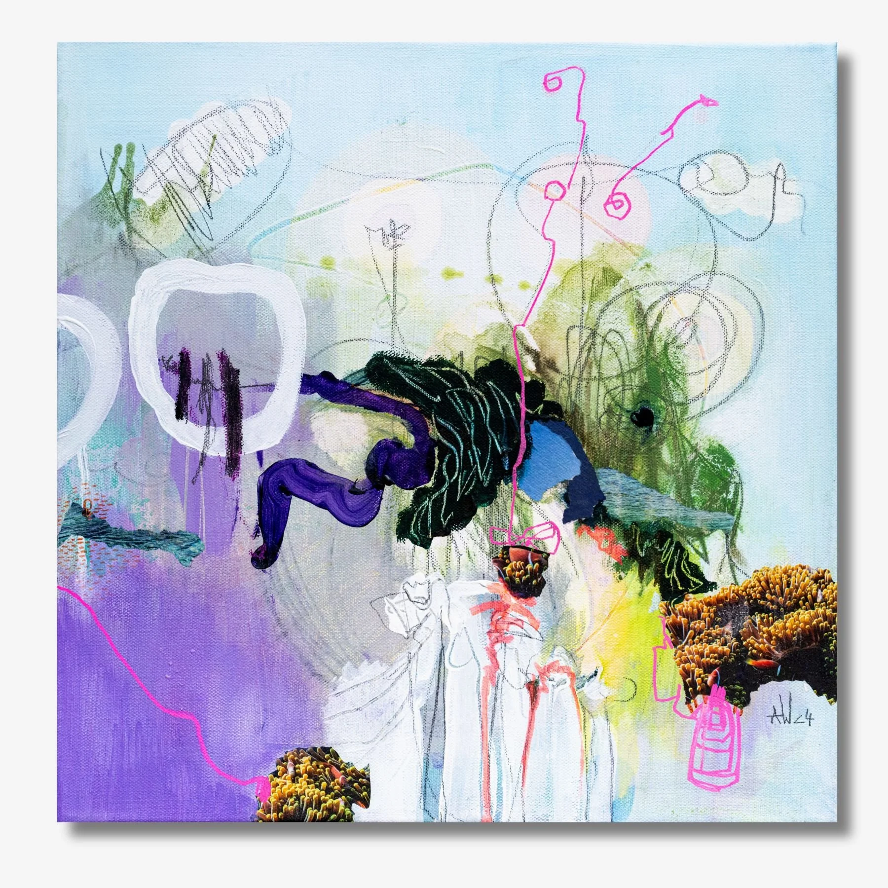 Serie Algen im Weltall