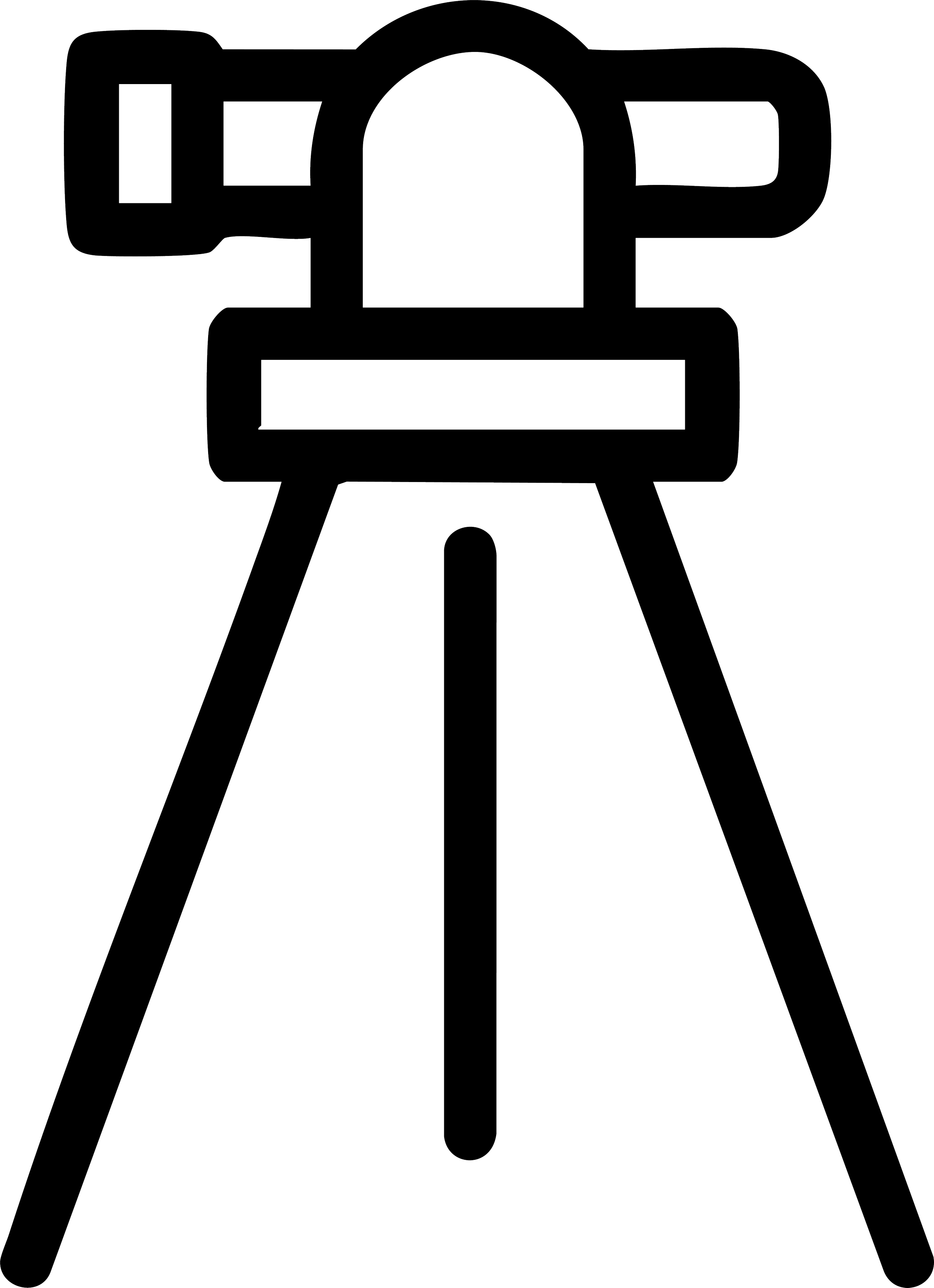 Outline of a camera on a tripod, used for land surveying