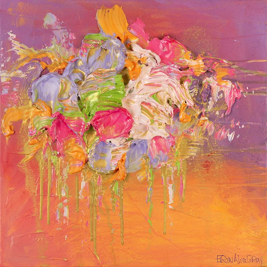 Violet, Violet 20" x 20" — $440 (Copy)