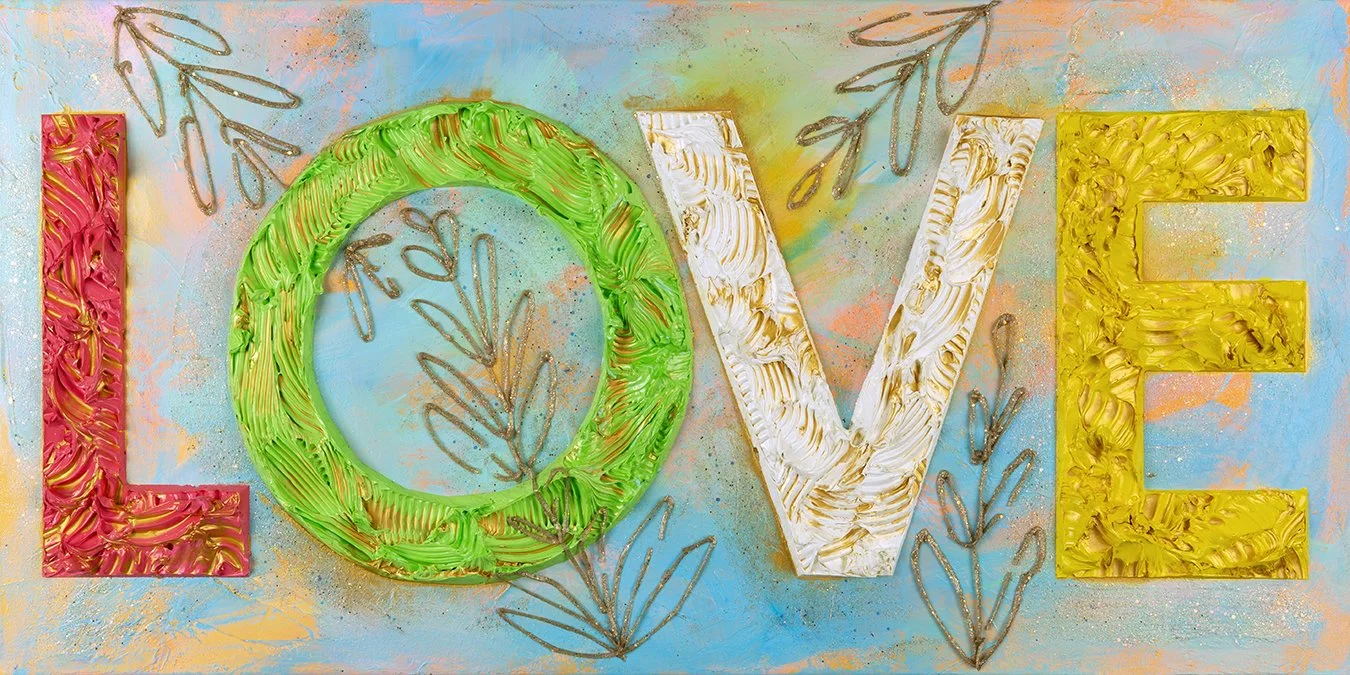 Love 20" x 40" — $880 (Copy)