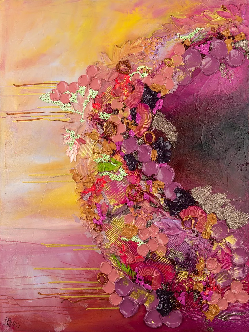 Mining Rush, 36" x 48" — SOLD (Copy)