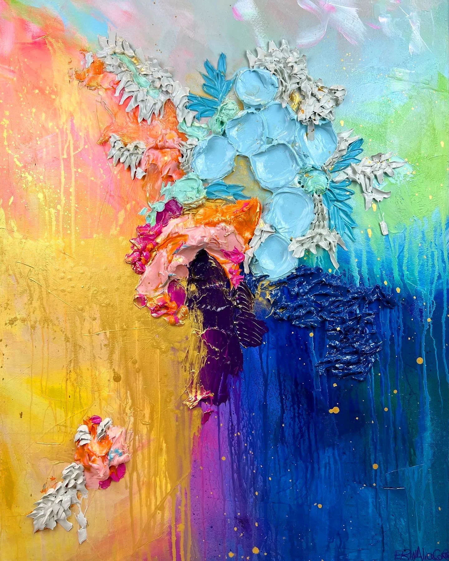 I Can See Through You, Clearly 30" x 40" — Sold (Copy)