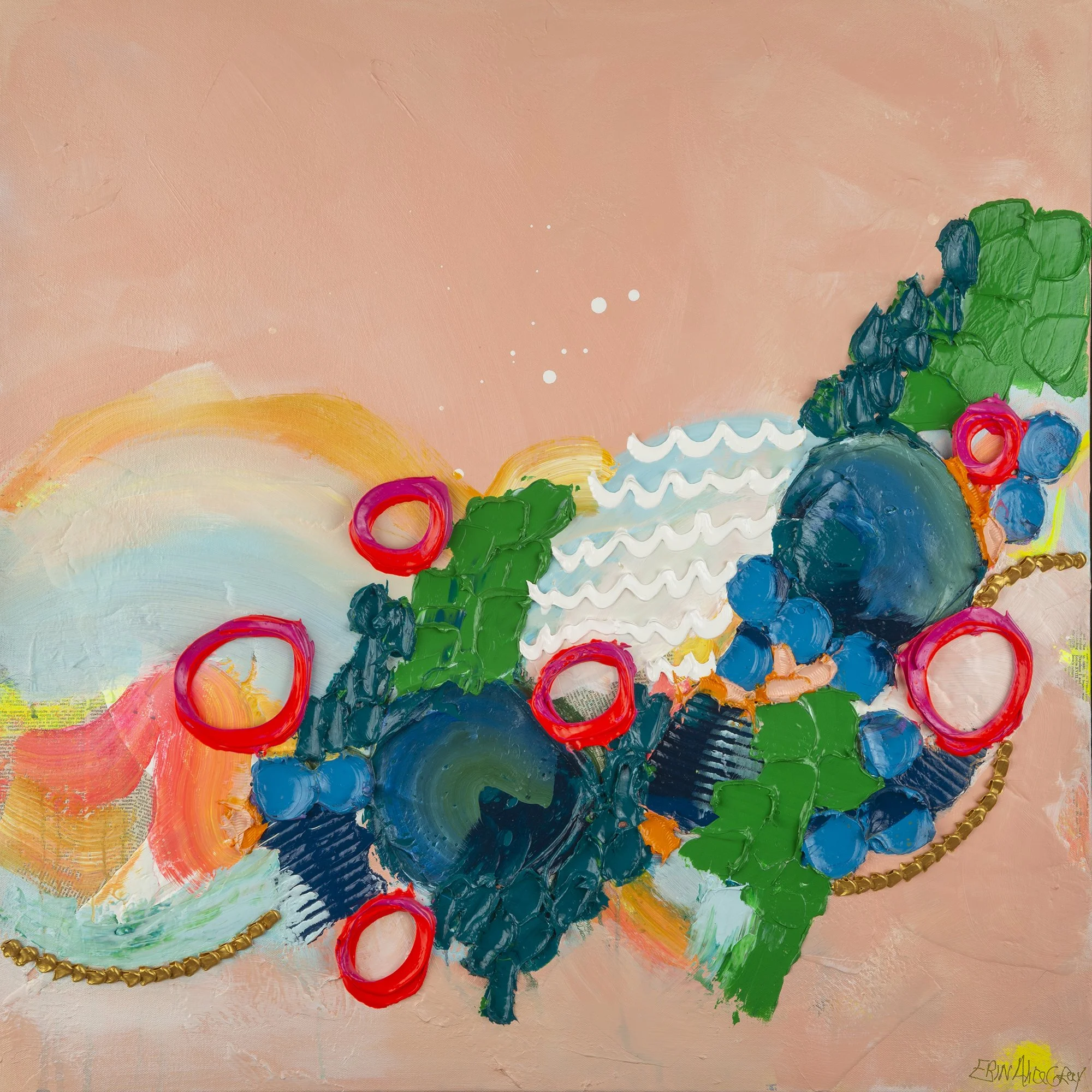 Now Here 30" x 30" — Sold (Copy)