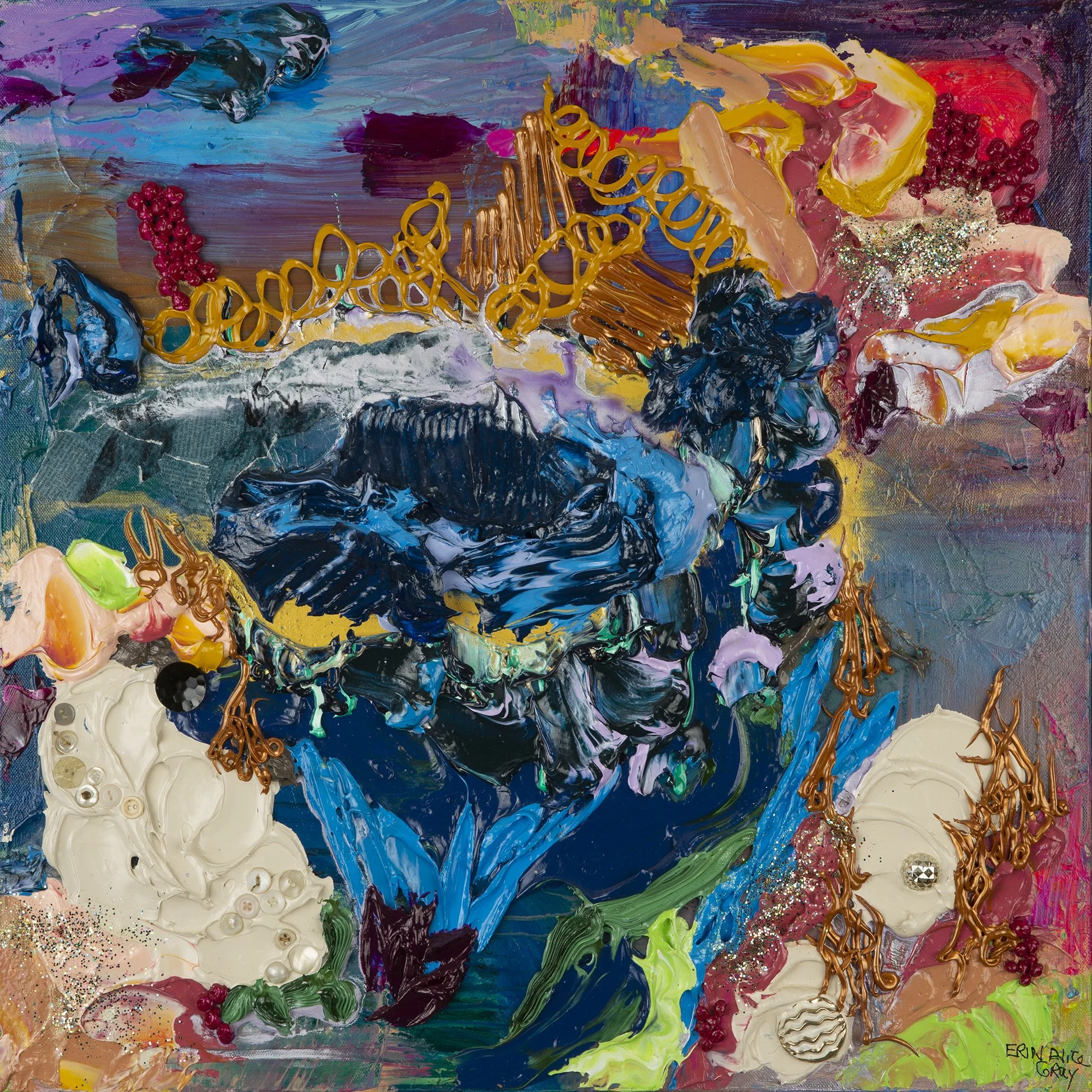 He Took King 24" x 24" — Sold (Copy)